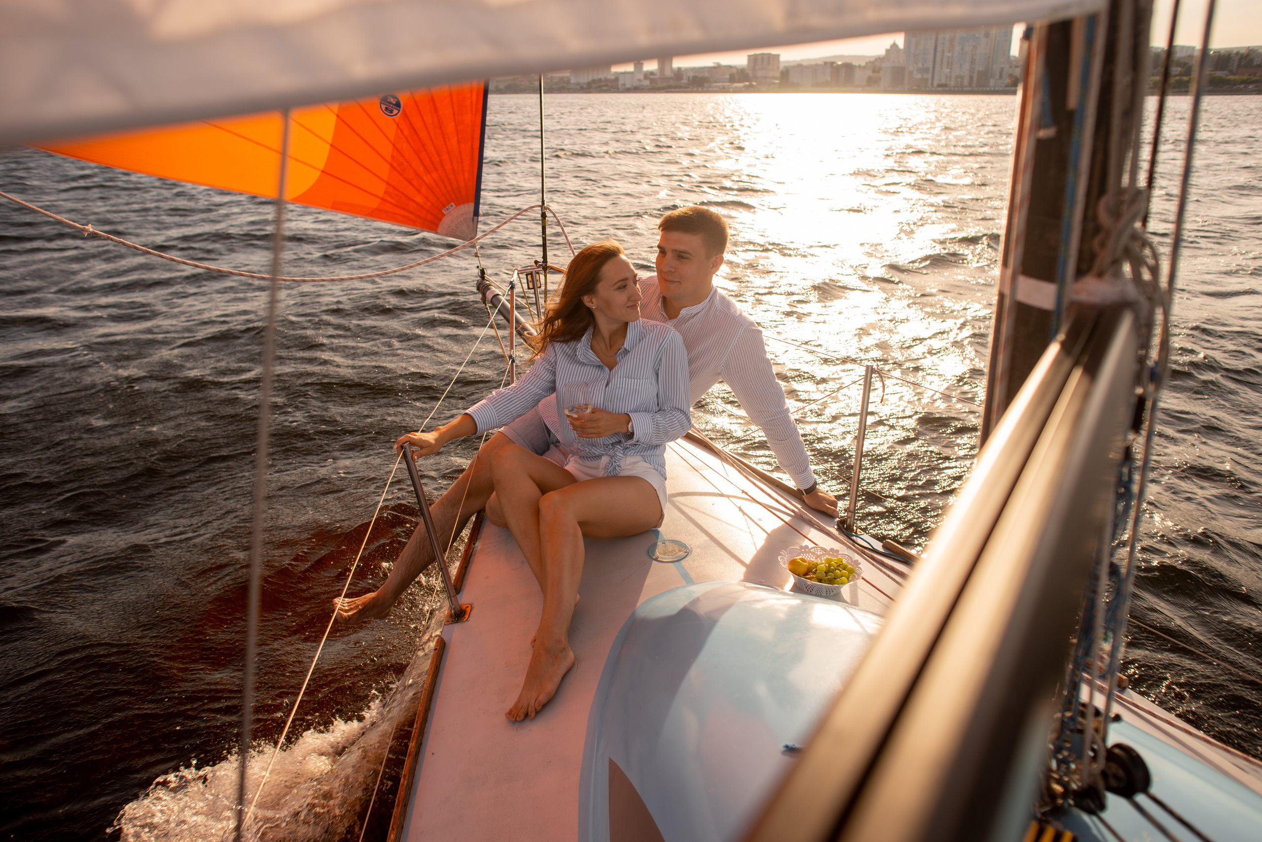 Прогулка на яхте. Ольга Плаксина фотограф в Саратове