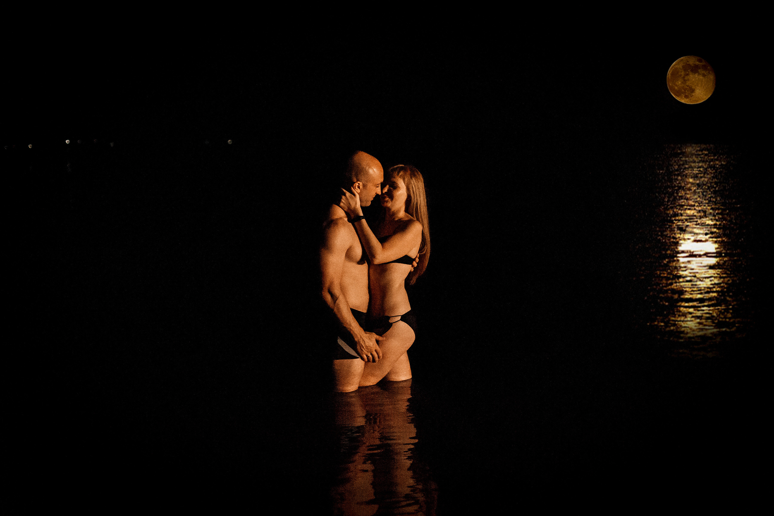 Ночью на волге. Ольга Плаксина фотограф в Саратове