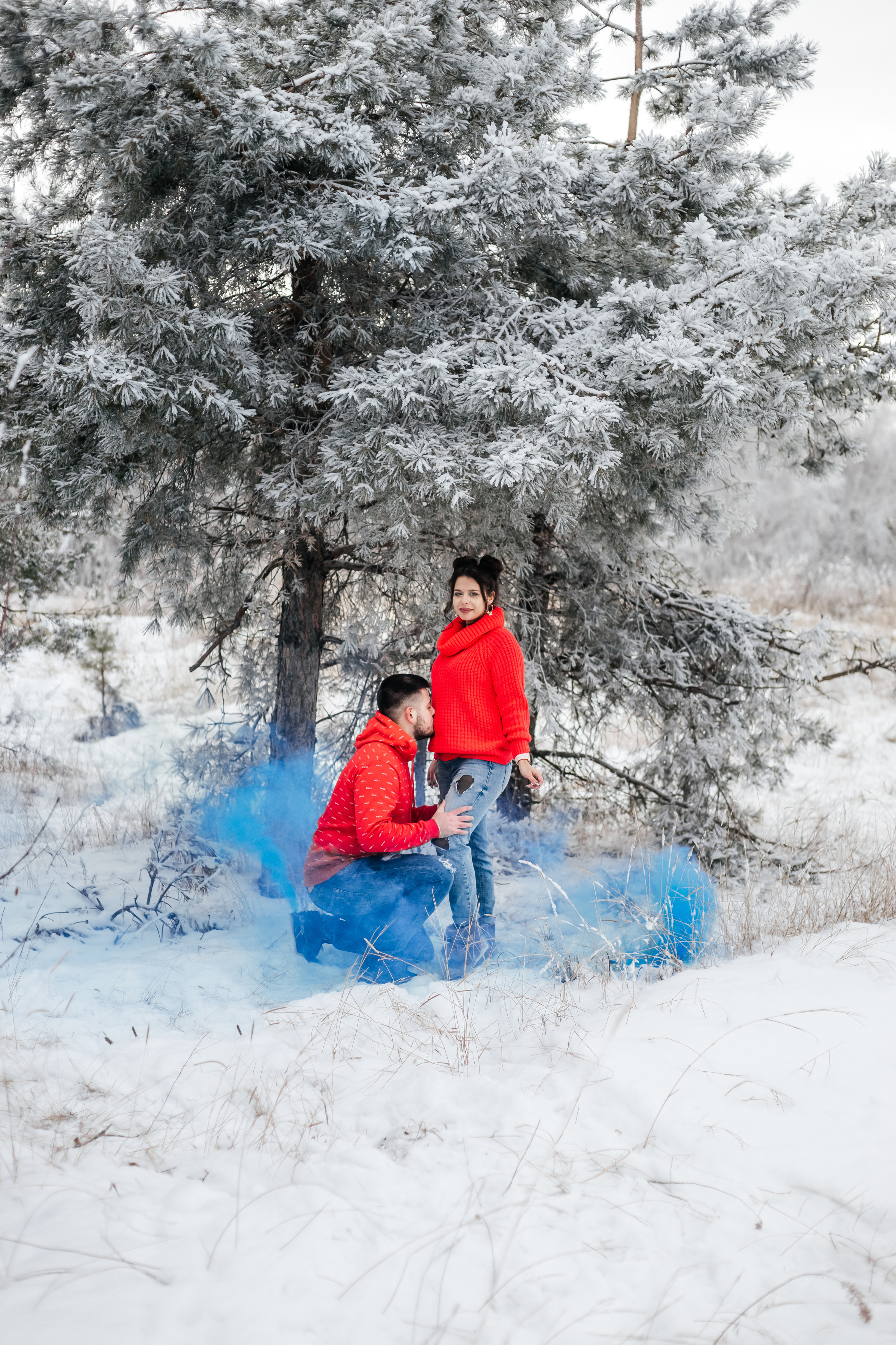 Гендерная фотосессия беременности Ильяс и Ирина. Ольга Плаксина фотограф в Саратове