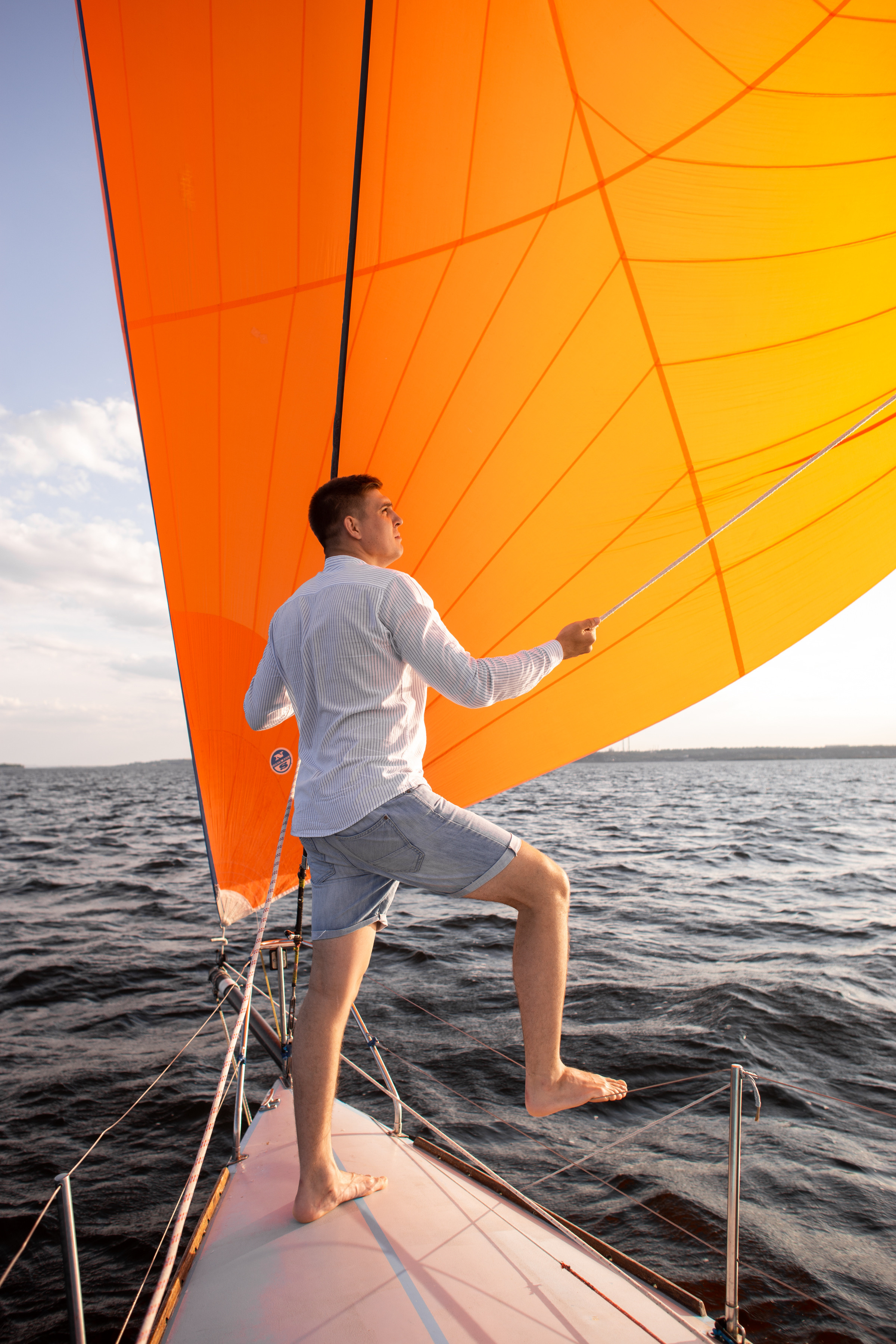 Прогулка на яхте. Ольга Плаксина фотограф в Саратове