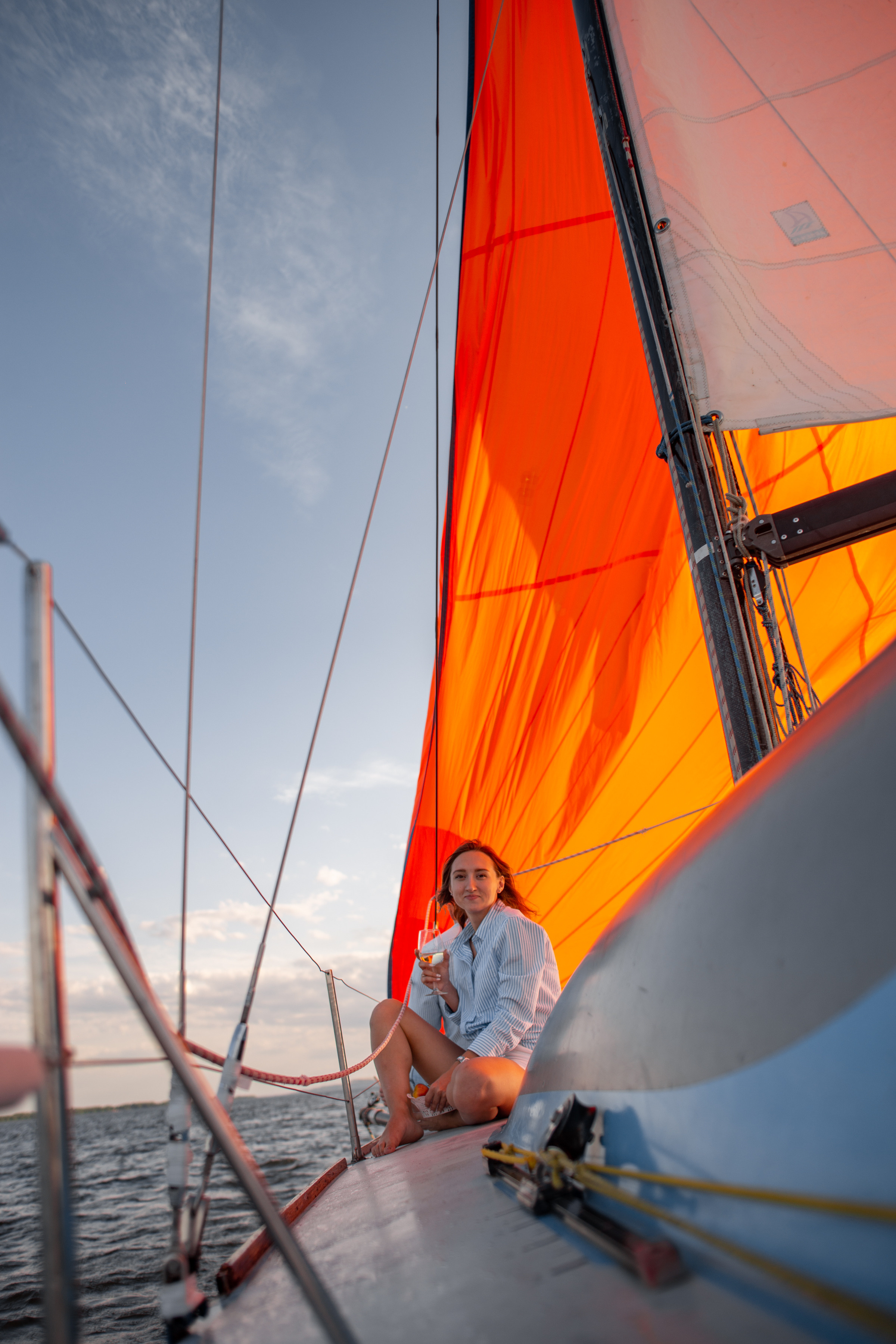 Прогулка на яхте. Ольга Плаксина фотограф в Саратове