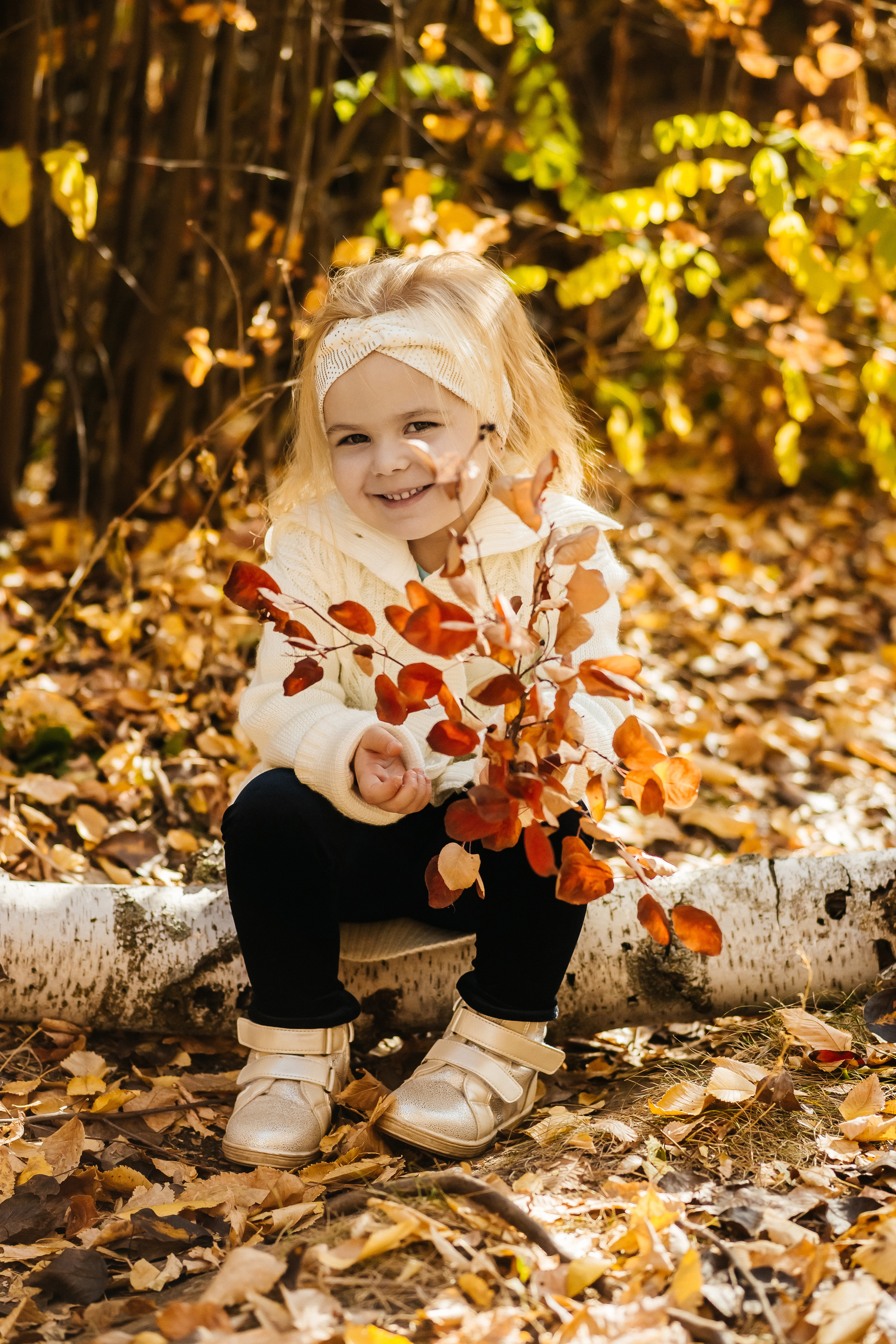 Семья Ореховых осенняя прогулка. Ольга Плаксина фотограф в Саратове