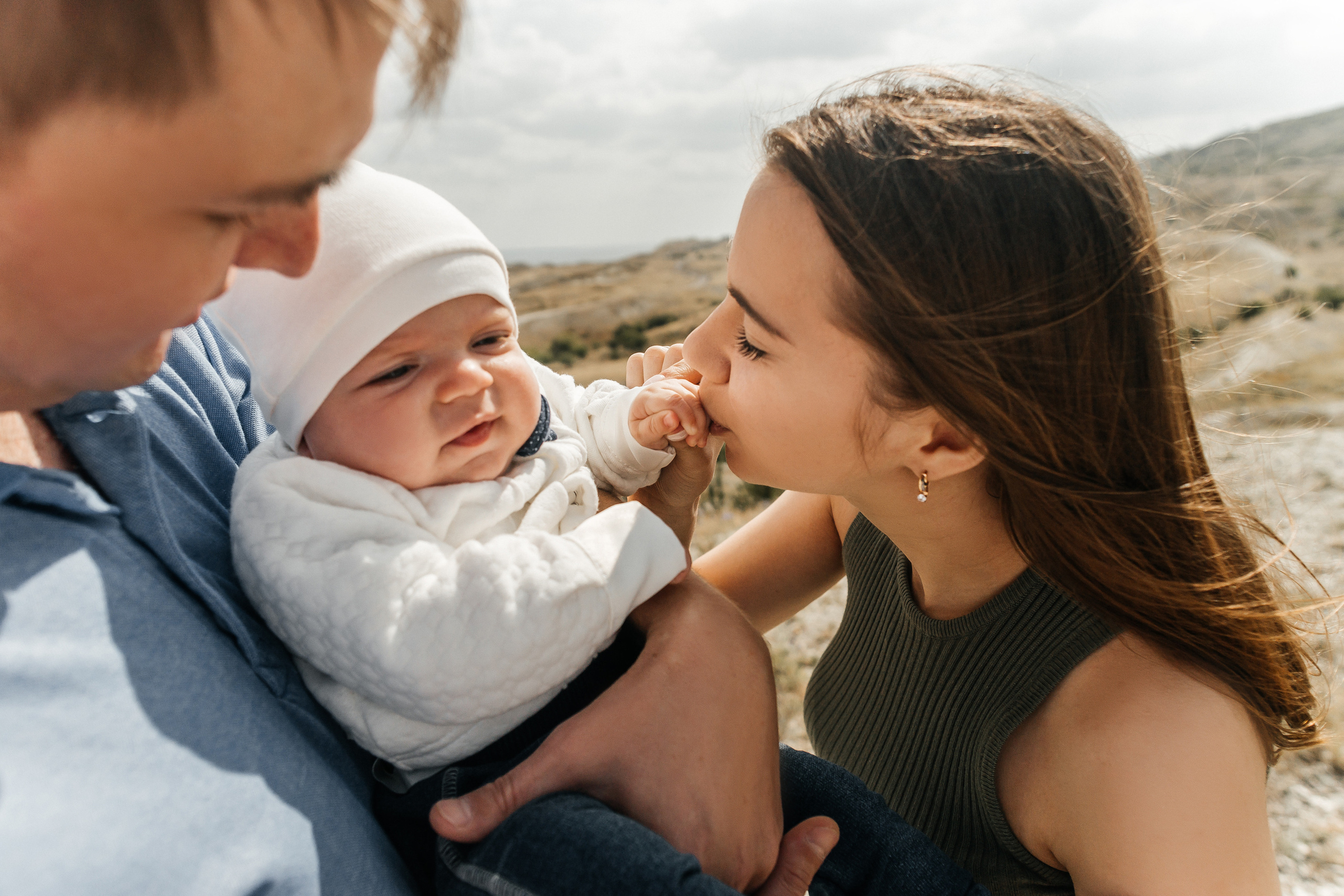 Семейная прогулка у Волги. Ольга Плаксина фотограф в Саратове
