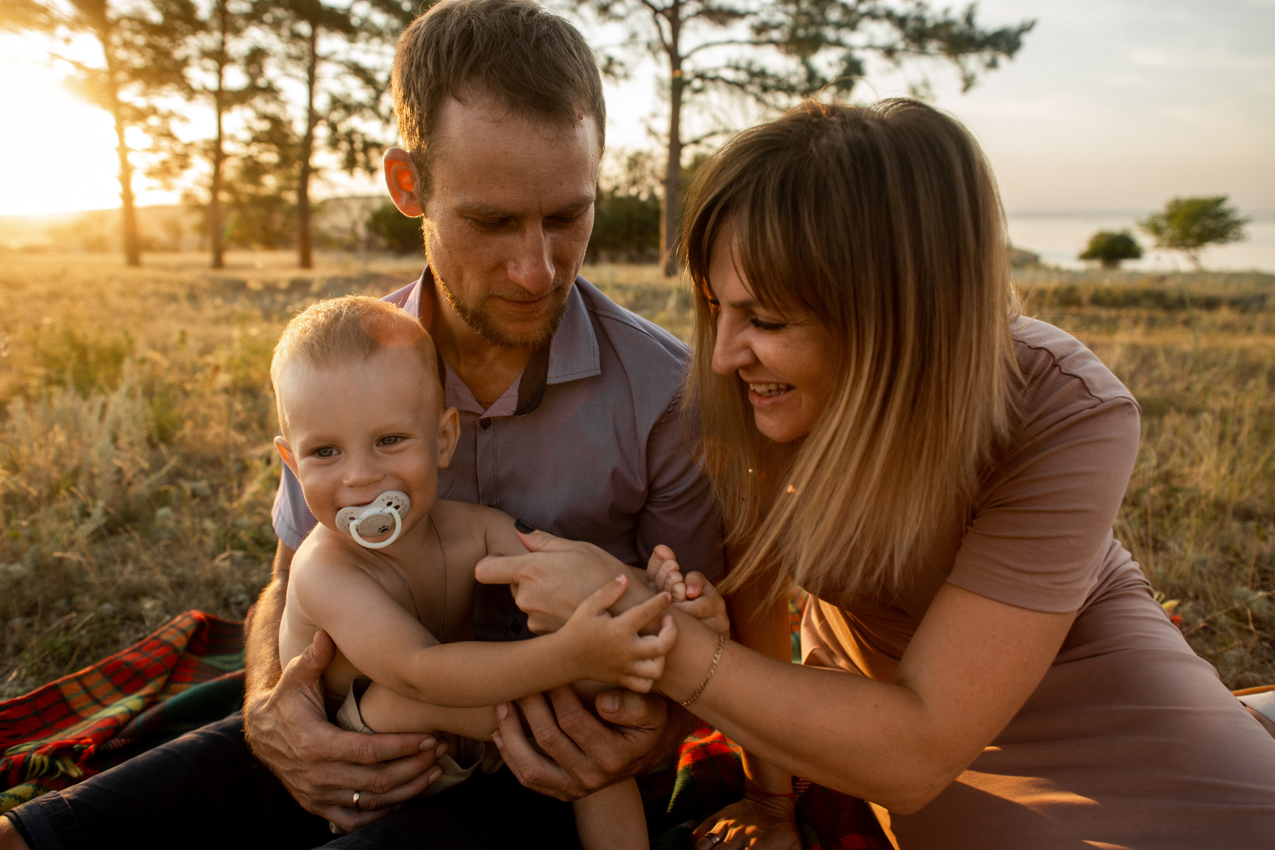 Наташа и Дима и маленький Тима. Ольга Плаксина фотограф в Саратове