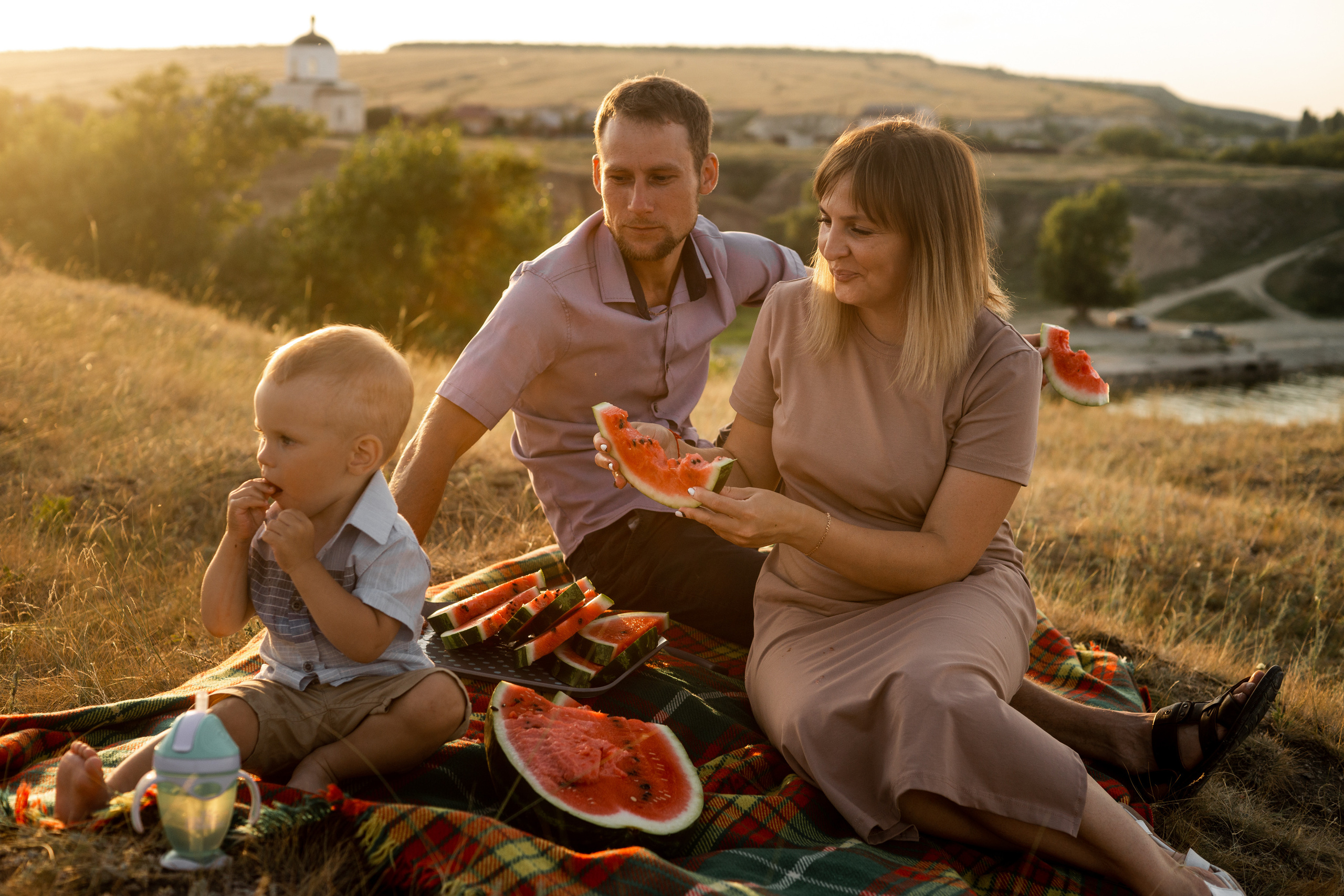 Наташа и Дима и маленький Тима. Ольга Плаксина фотограф в Саратове