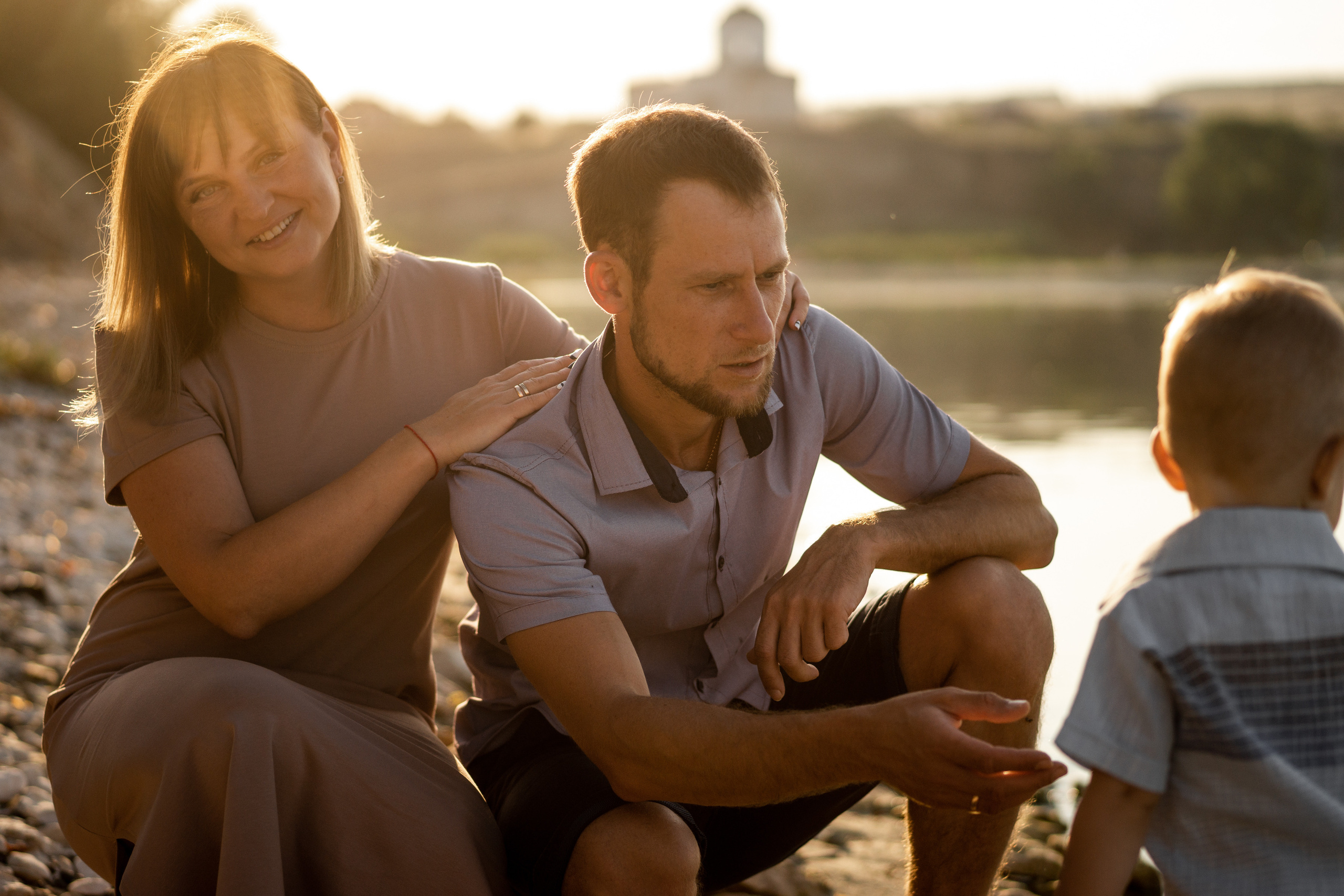 Наташа и Дима и маленький Тима. Ольга Плаксина фотограф в Саратове