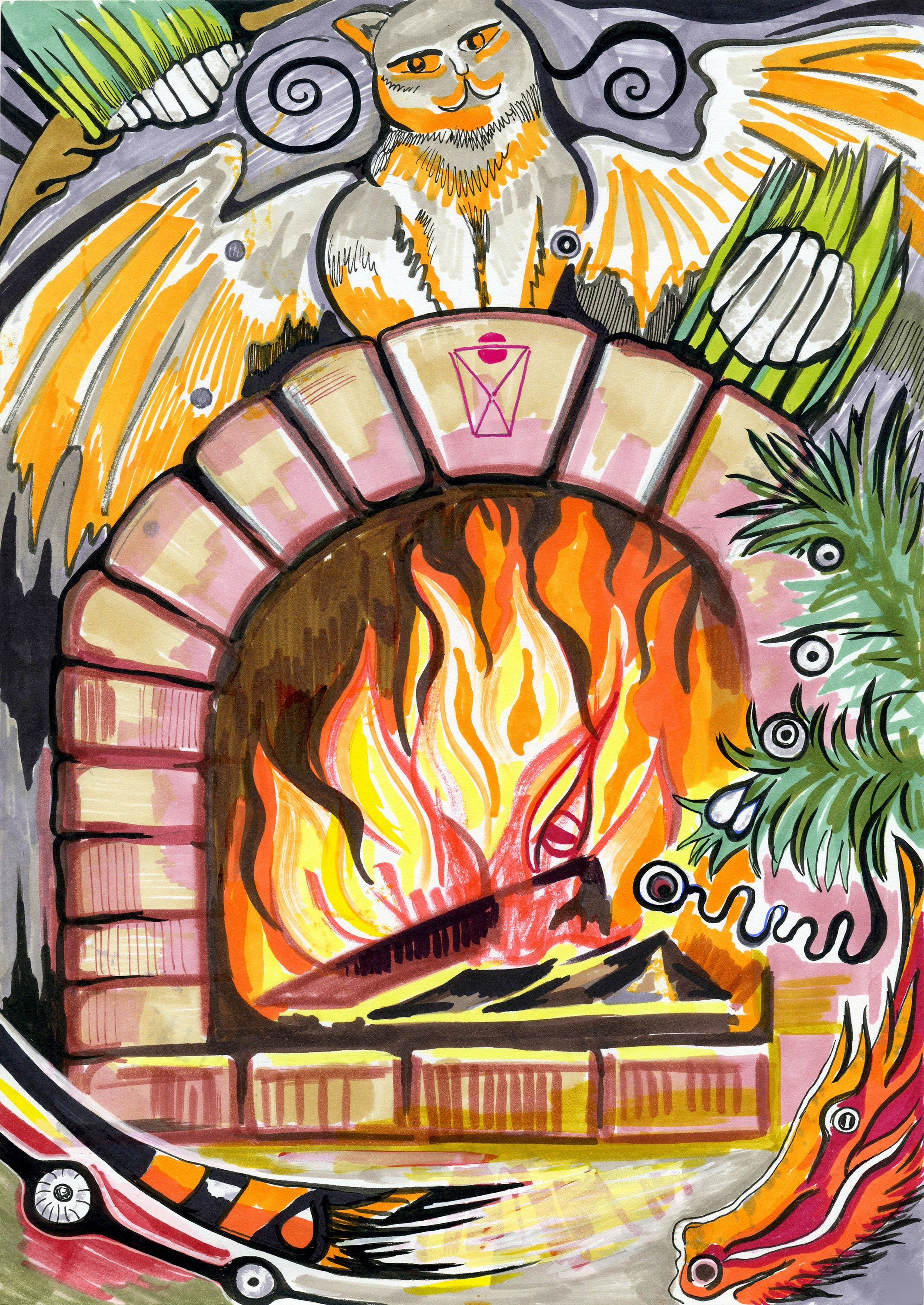 Волшебный камин