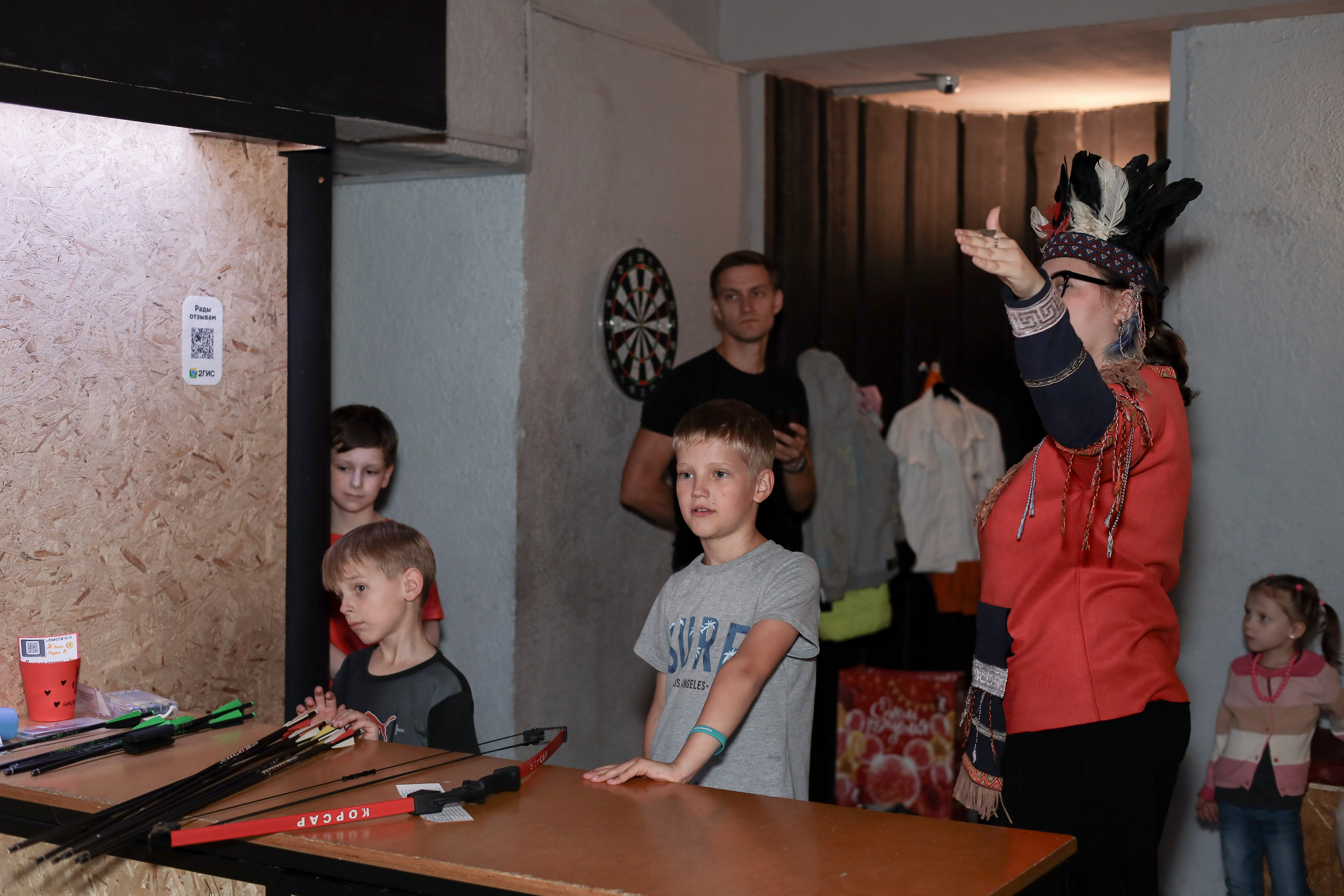 День рождение в стрелковом клубе. Фотограф Надршина Лилия