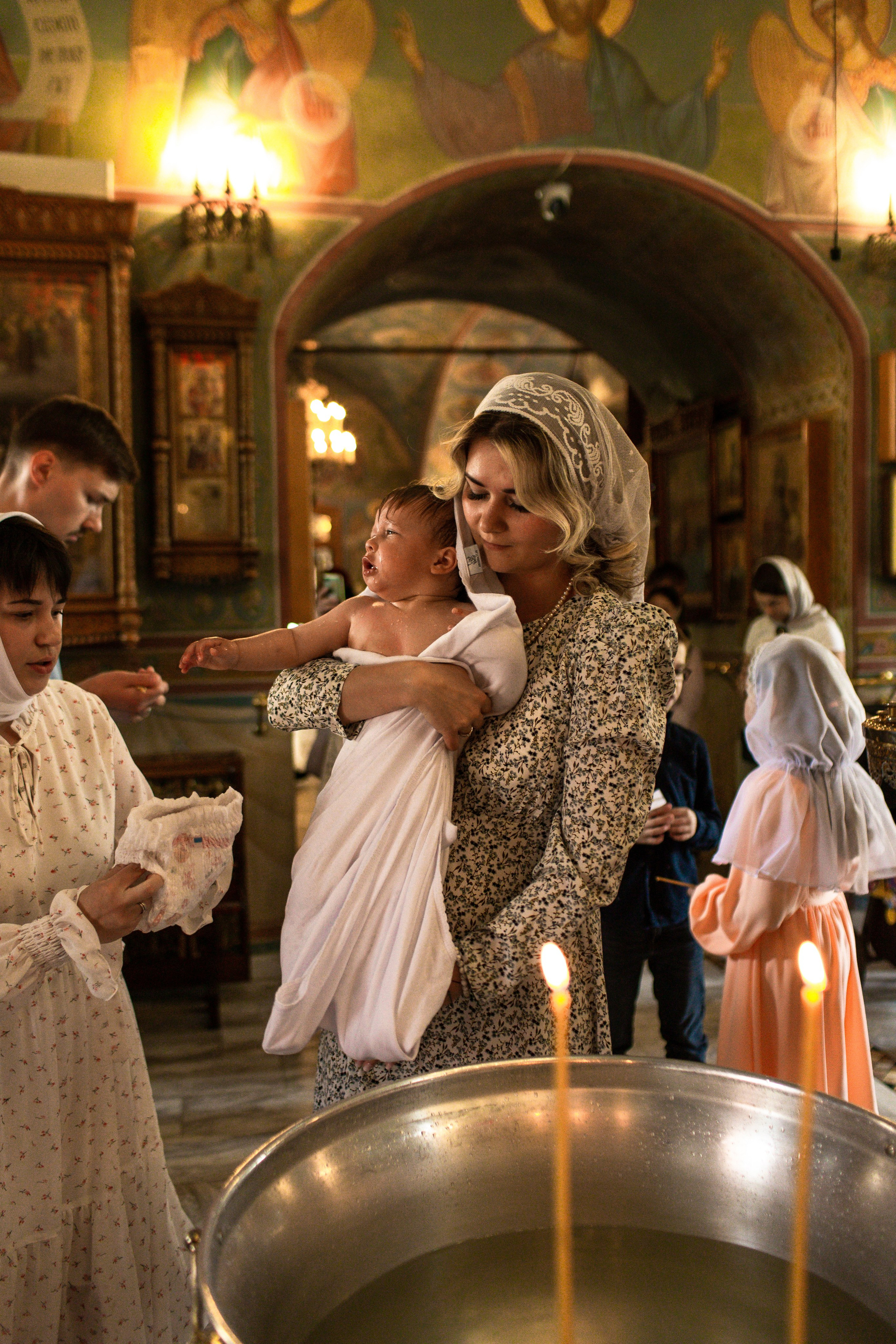 Крещение Алисы. Свадебный и Семейный фотограф в Москве Александра Вайпер
