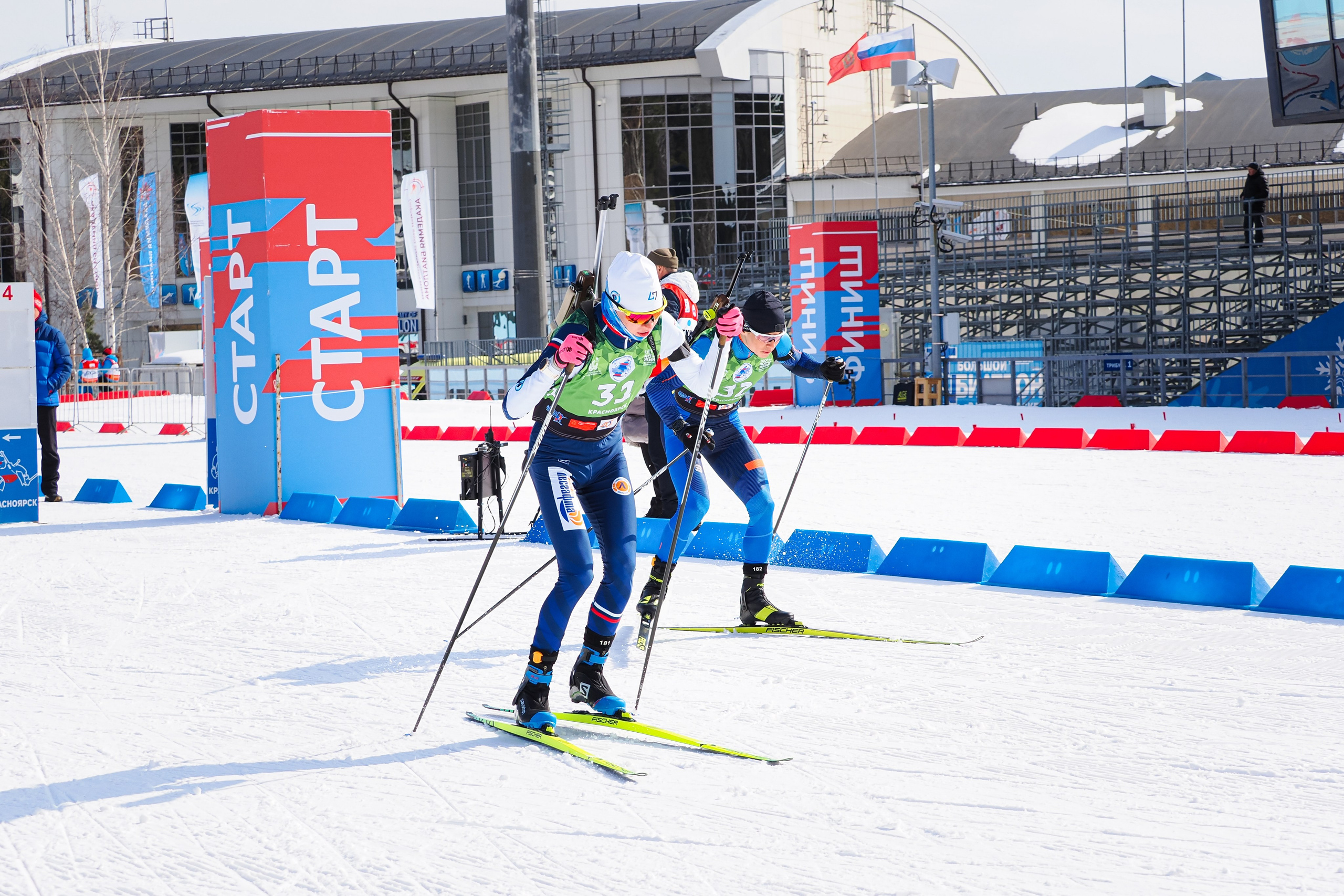 Биатлон / Первенство России. Репортажный фотограф Алексей Козьмин