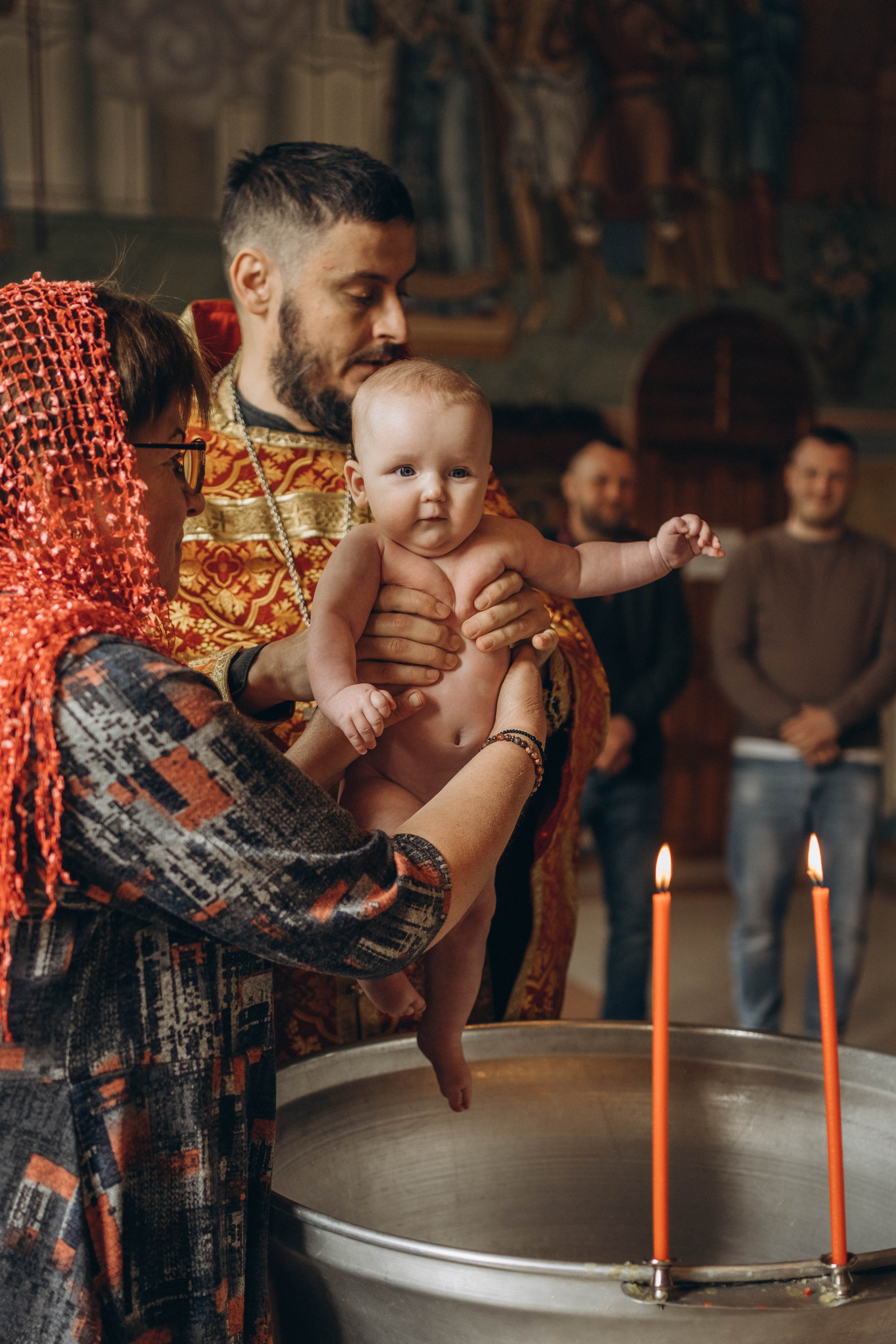 Крещение Дарьи п. Сосновый бор. Семейный и детский фотограф г. Ногинск Катерина Ганюхина