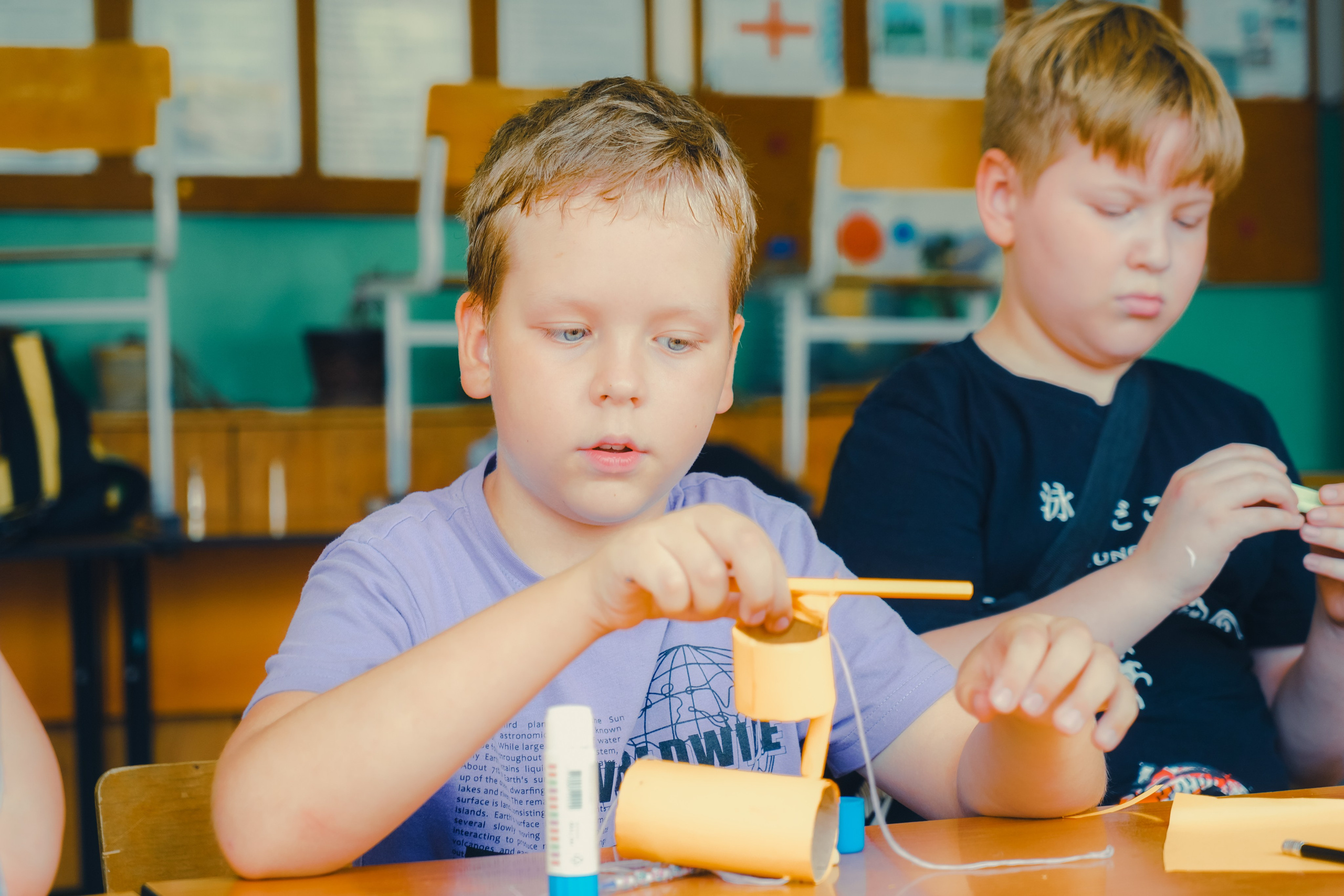 Английский лагерь в школе, Июнь 2024