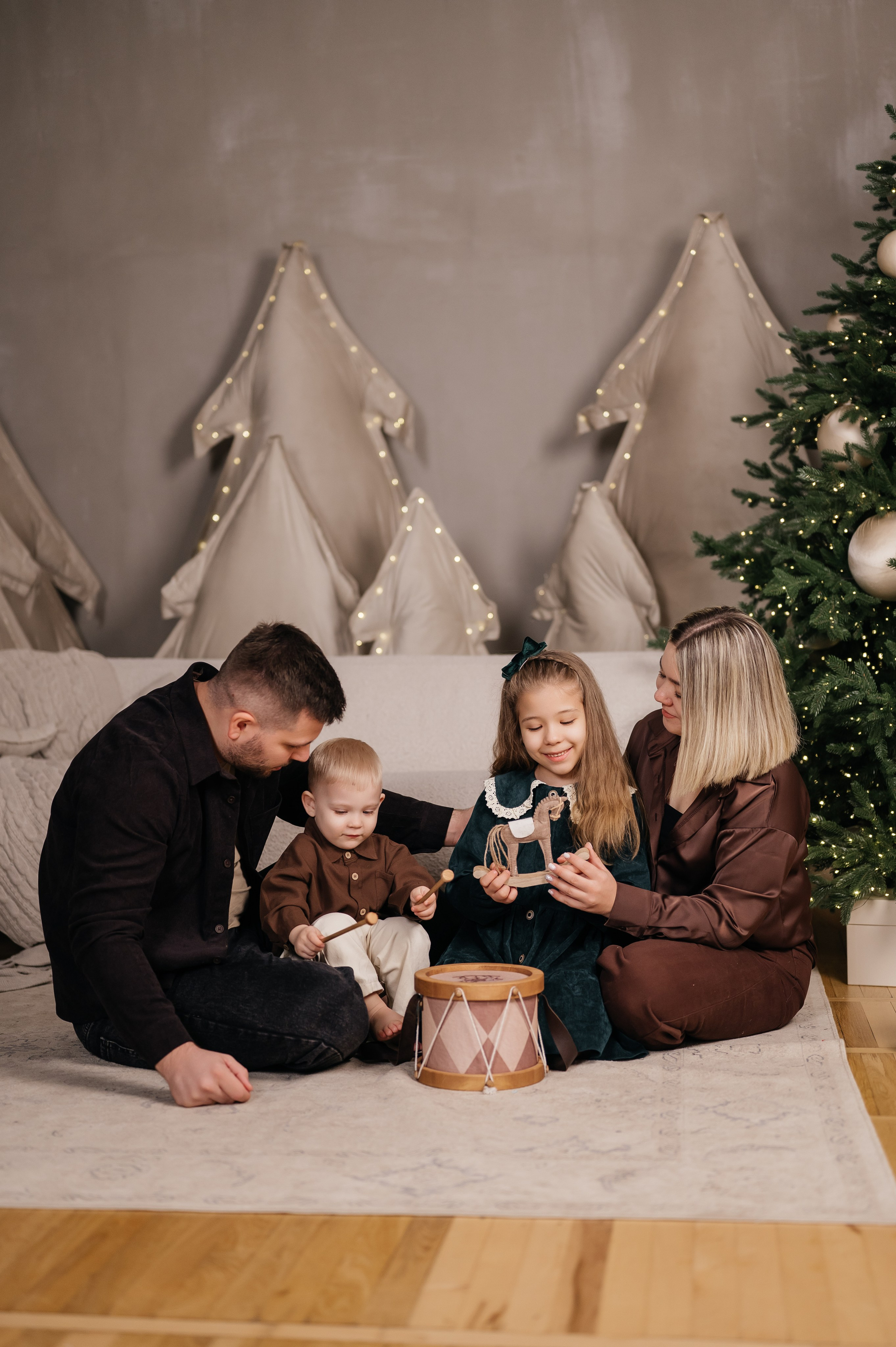 Новогодняя фотосессия. Свадебный и семейный фотограф в Краснодаре Алина Мельник