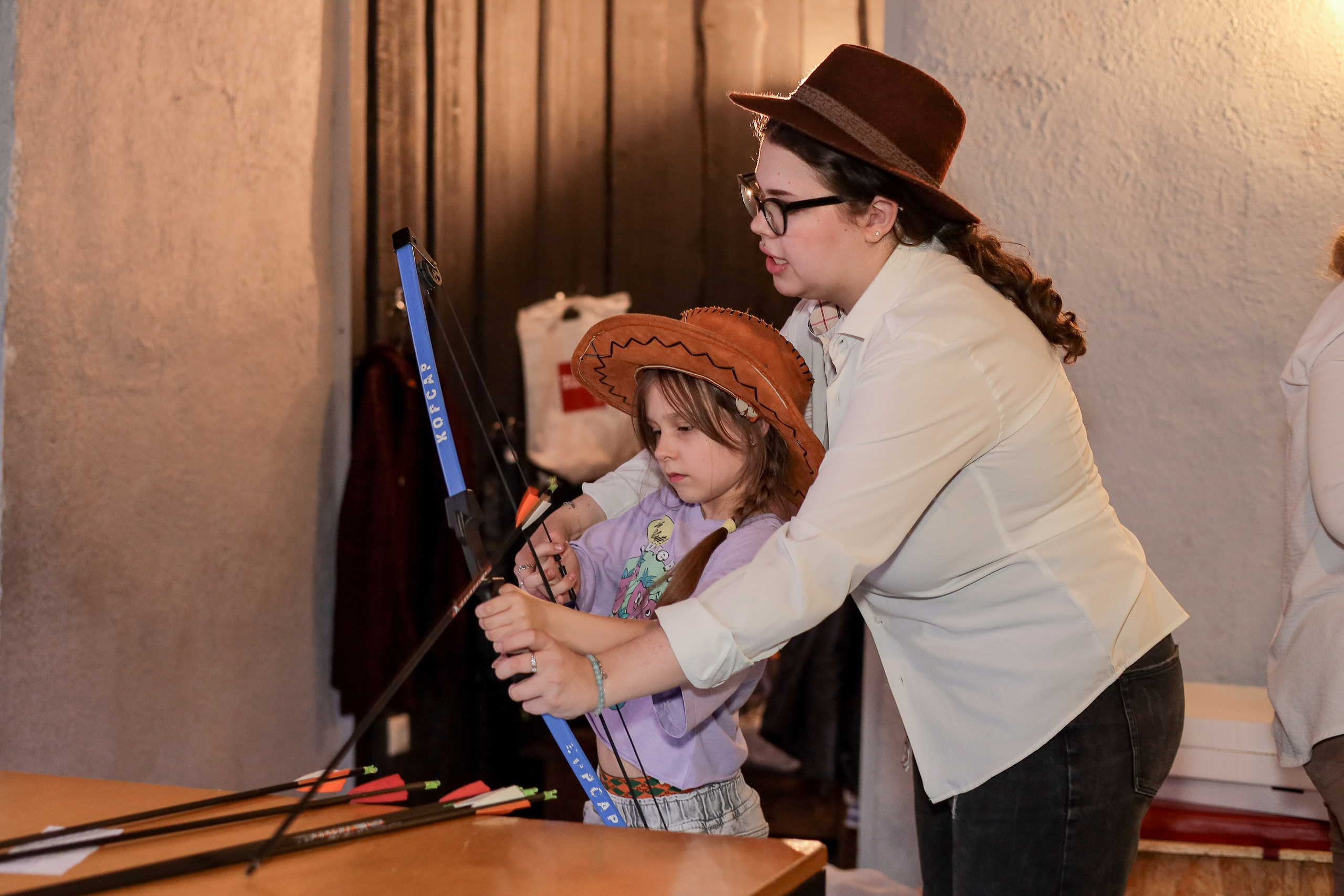 День рождение в стрелковом клубе. Фотограф Надршина Лилия