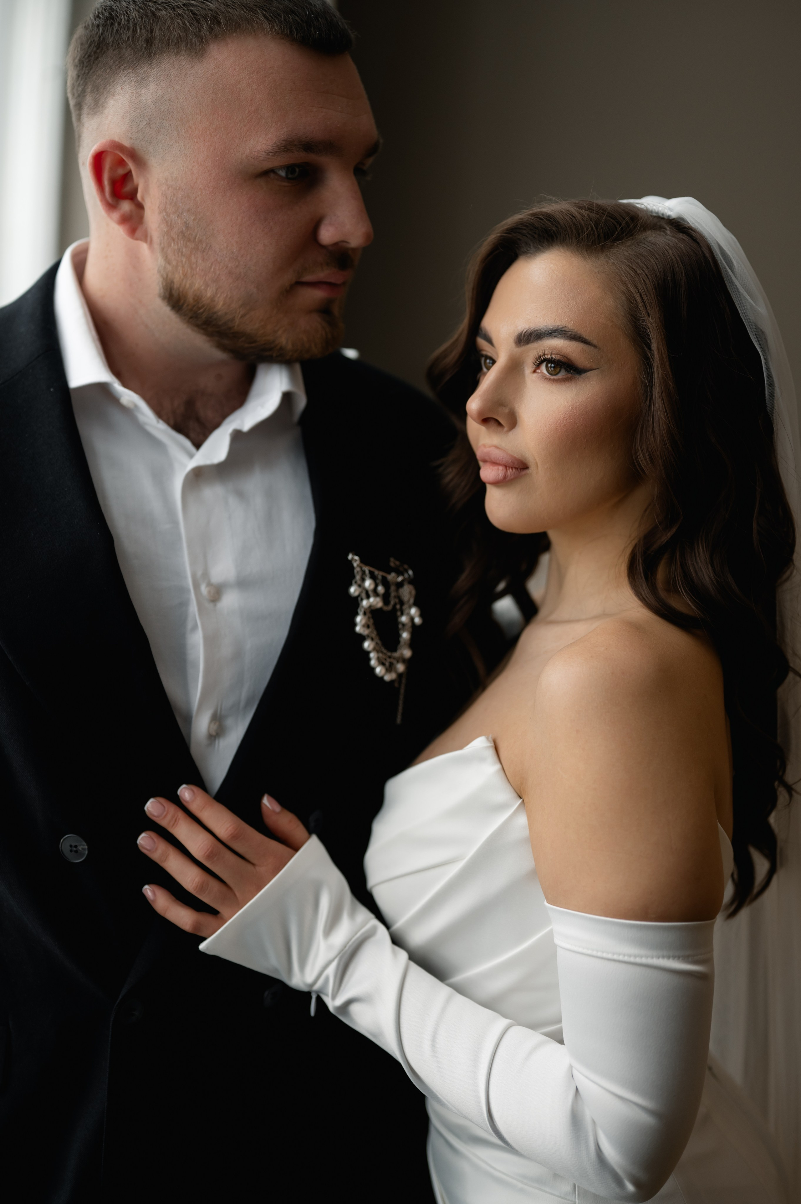 Свадебная фотосессия в студии. Свадебный и семейный фотограф в Краснодаре Алина Мельник