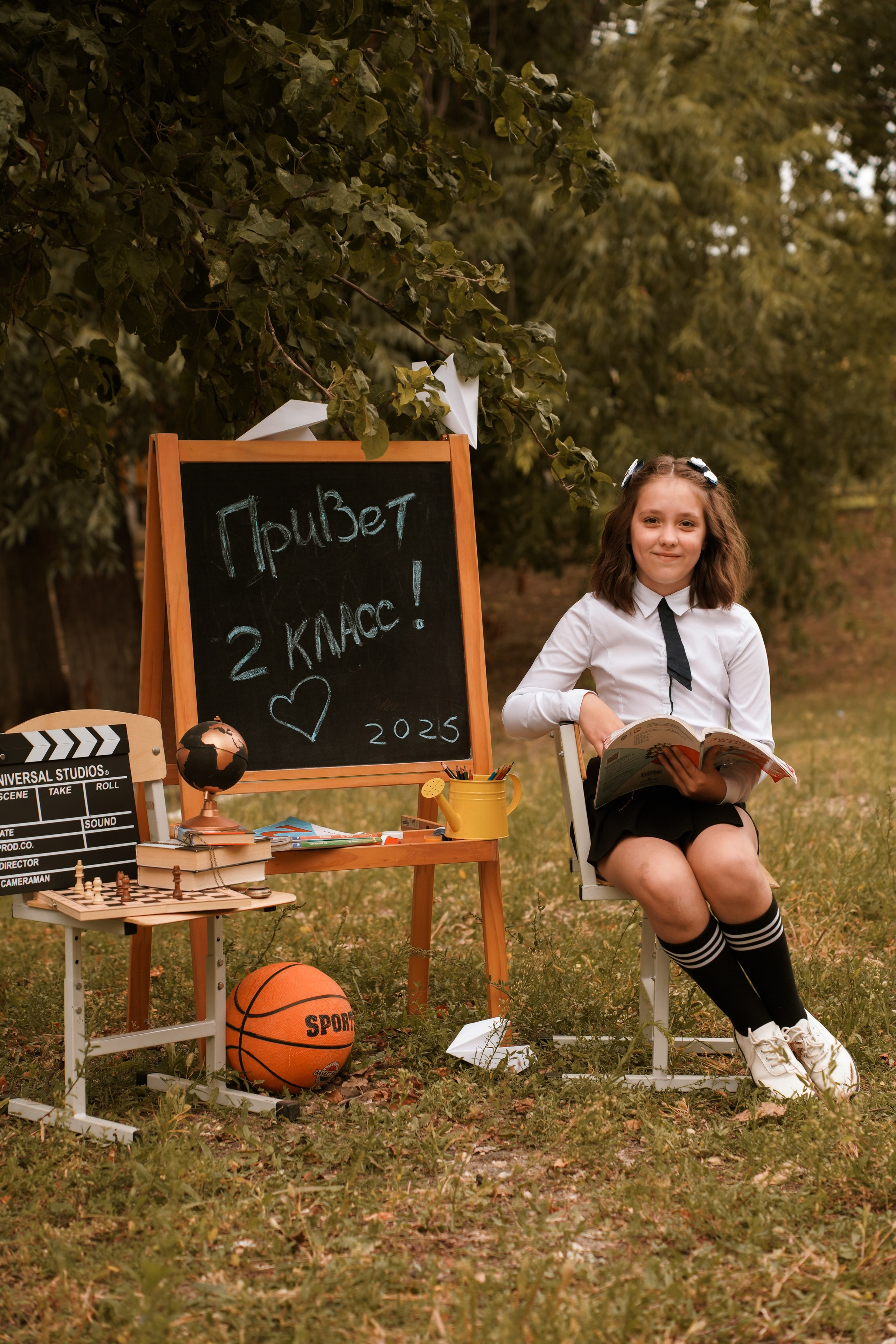 Школьная съёмка. Школьный и детский фотограф в Саратове Анна Русскова