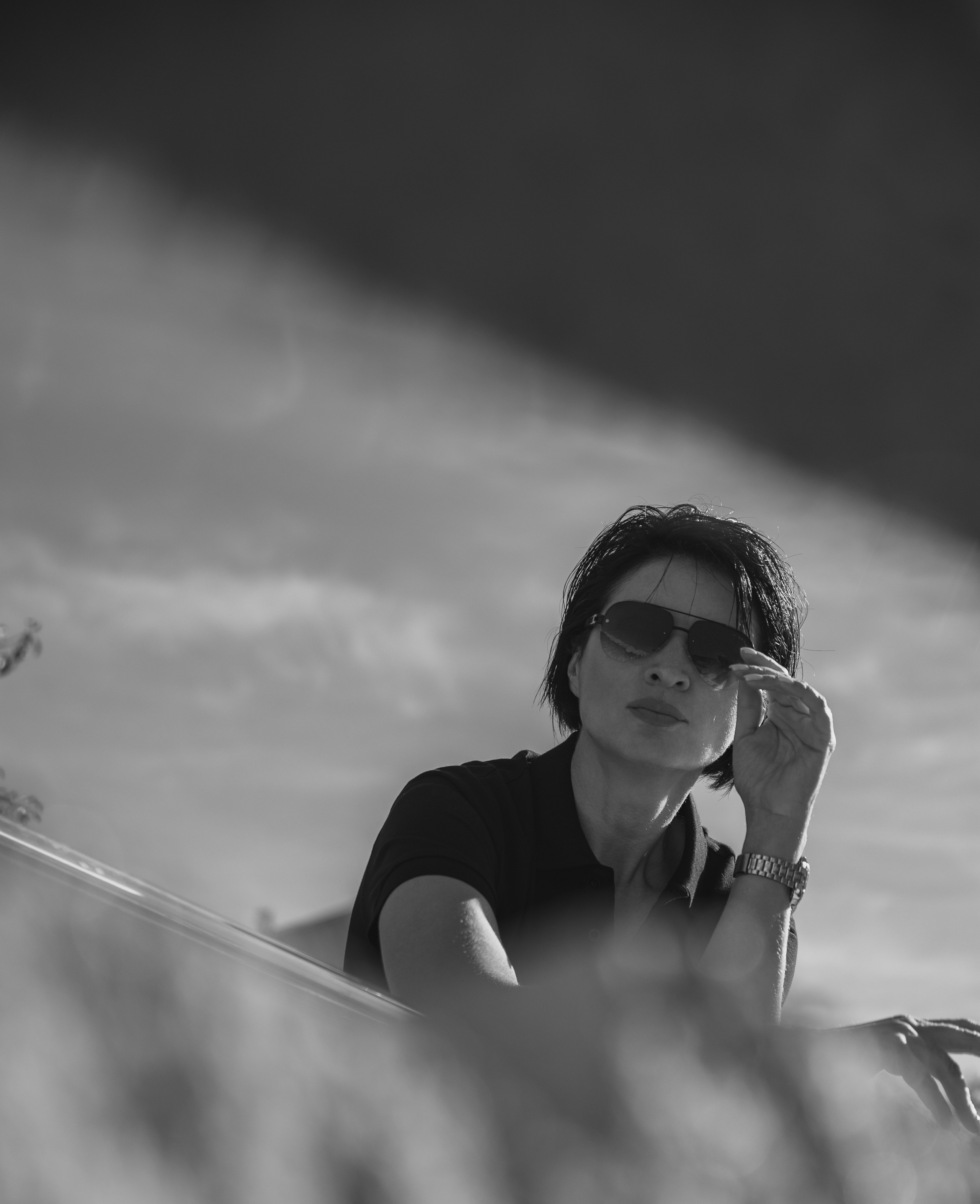 Женская фотосъёмка днём