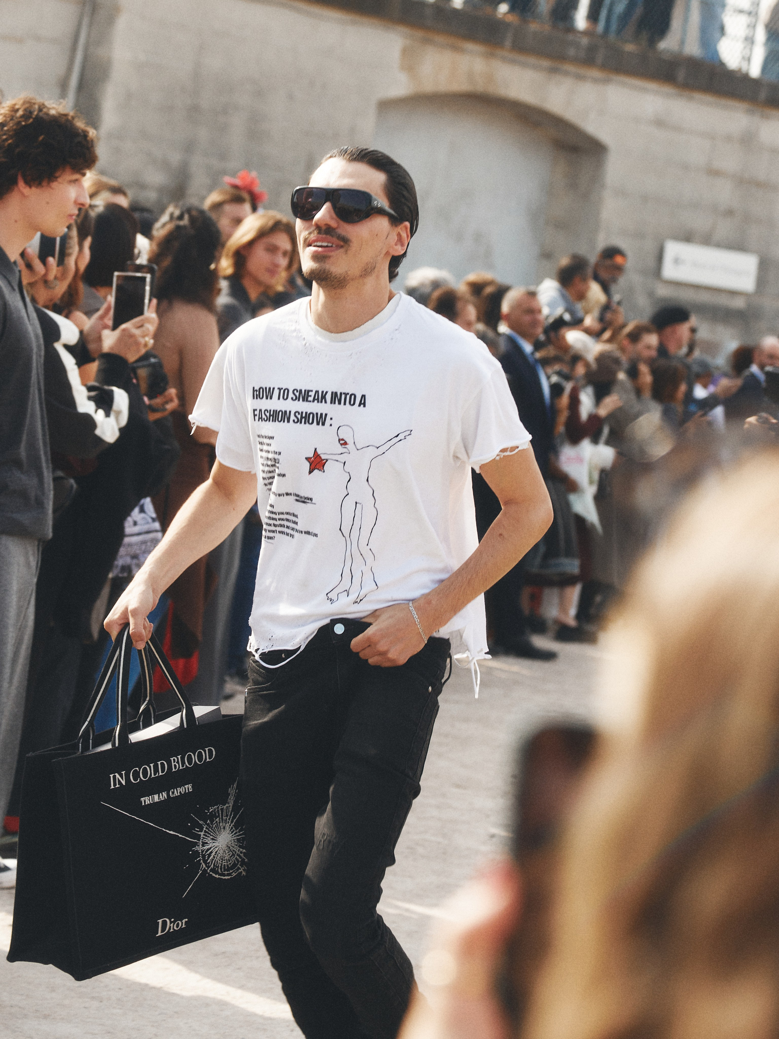 SS26 Dior Show Guests. Photographer Daria Ilkevich