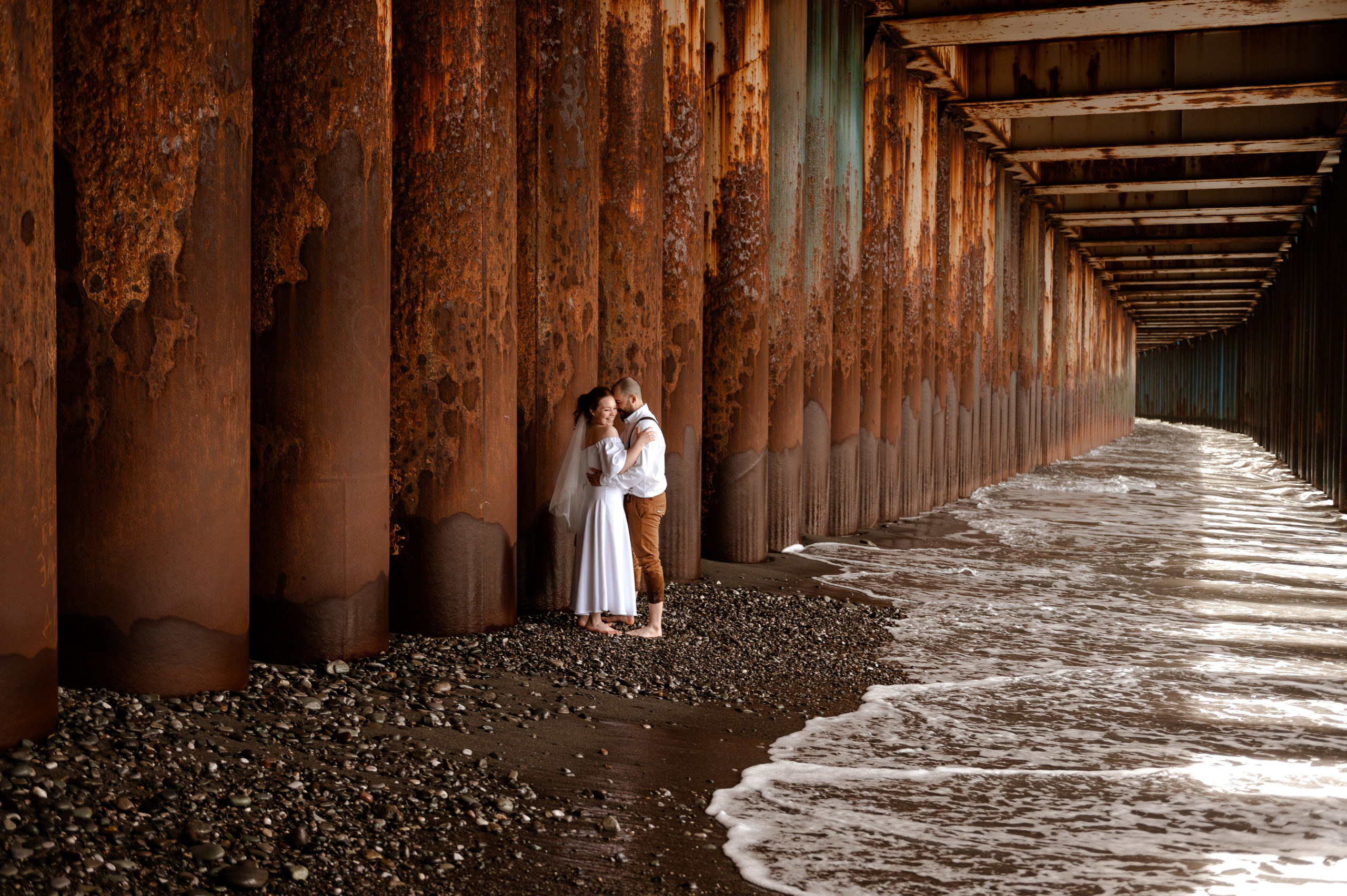 Море для двоих. Дмитрий и Евгения. Свадебный и семейный фотограф София Невская