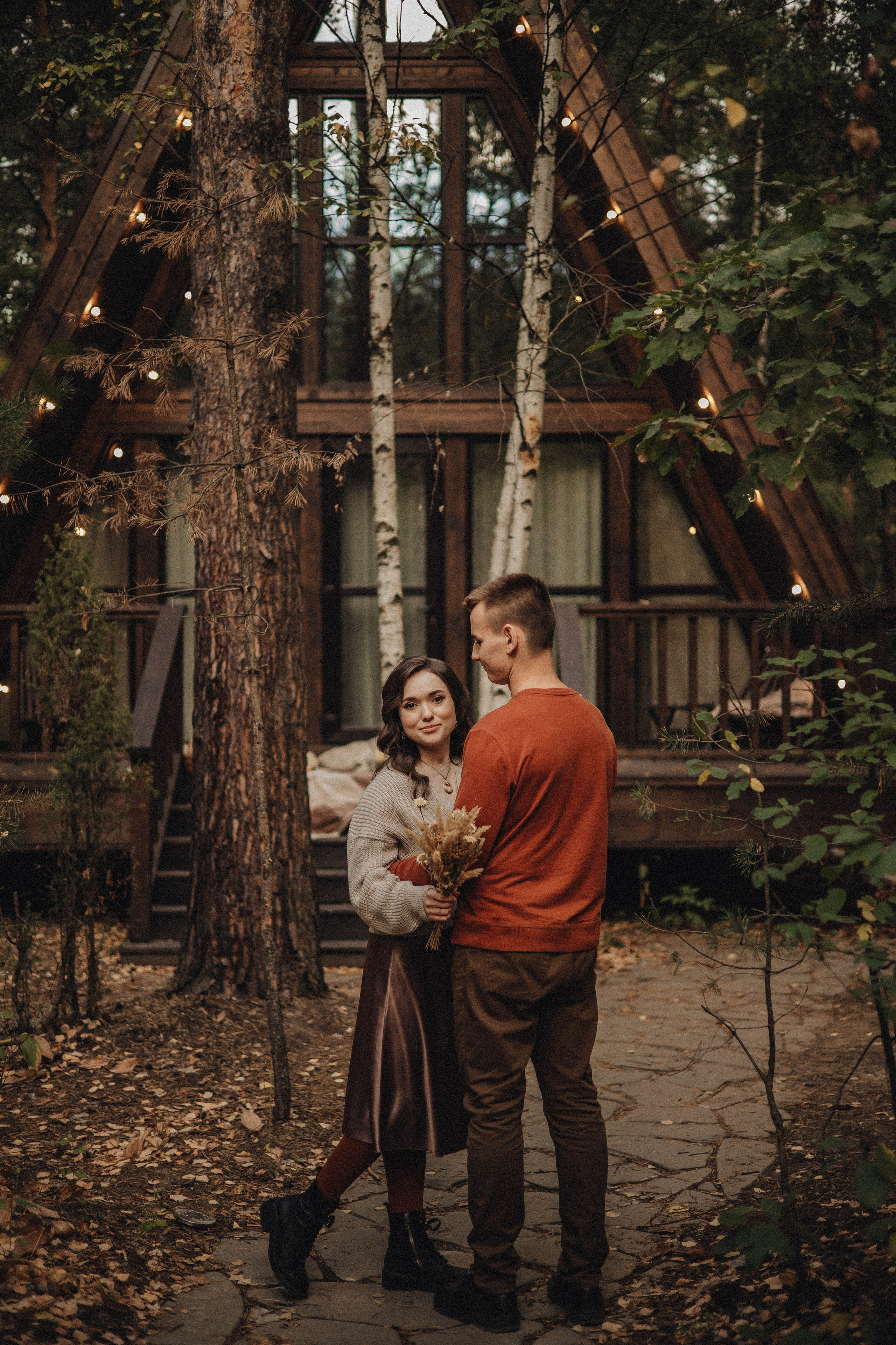 Макс & Кристина. Домик в лесу. Свадебный и семейный фотограф Пушкин Царское Село СПБ Питер Санкт-Петербург и Рязань Ольга Козлова