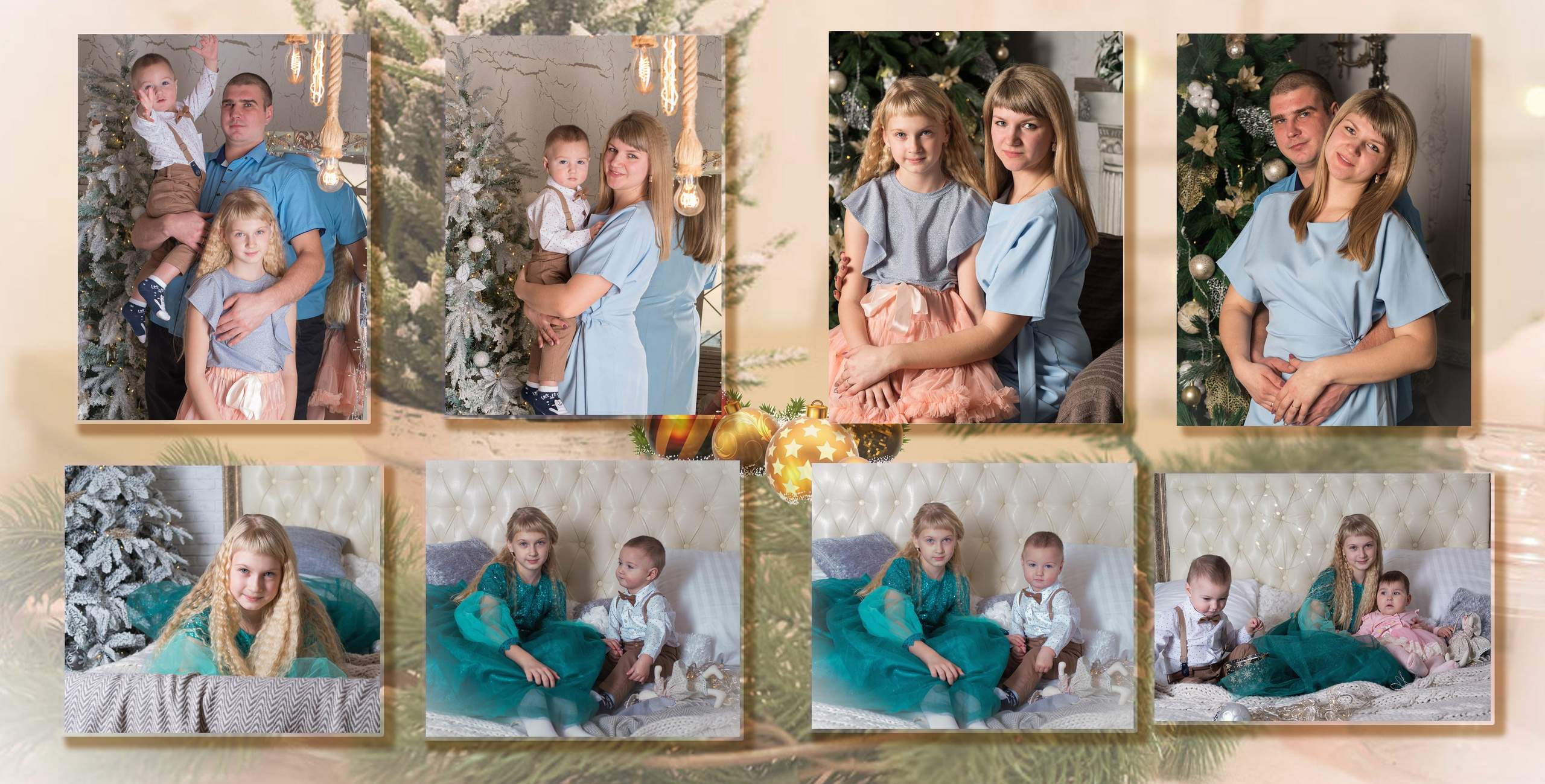 Новогодний Альбом. Семейный детский фотограф в Красноярске Скачкова Юлия