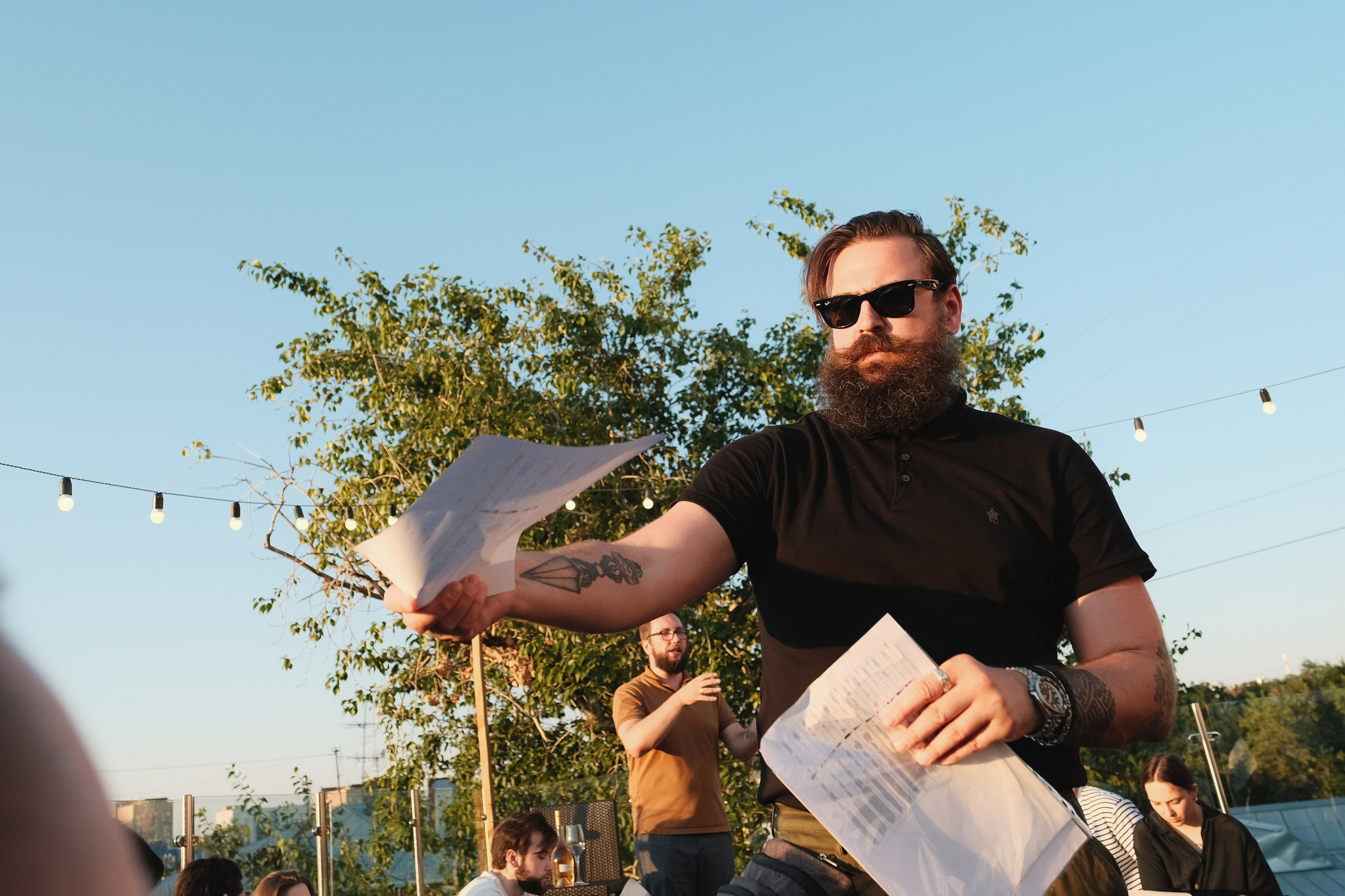 Дегустация вина на корпоративе.