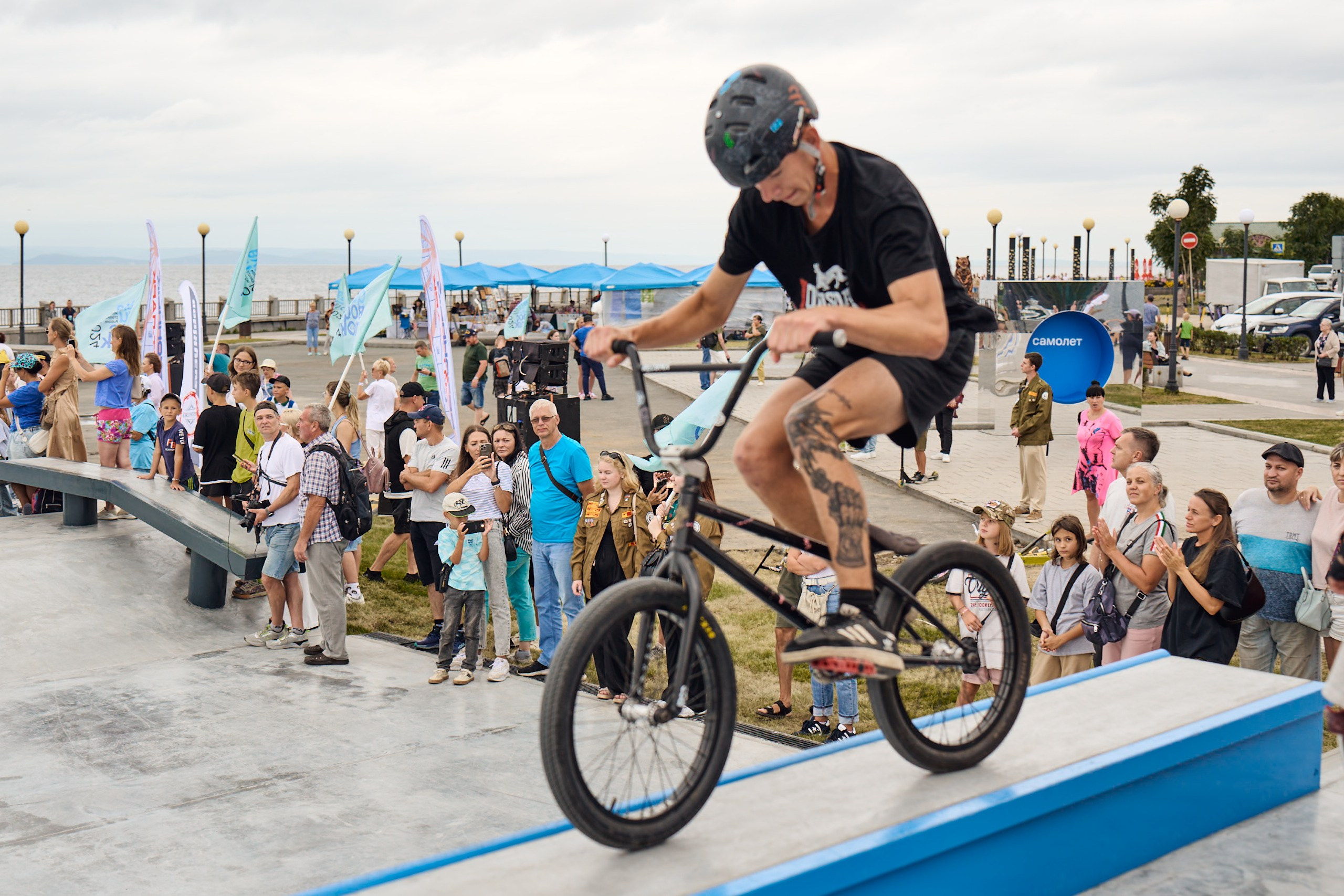 Открытие скейт парка. Профессиональный репортажный фотограф Инесса Иминова