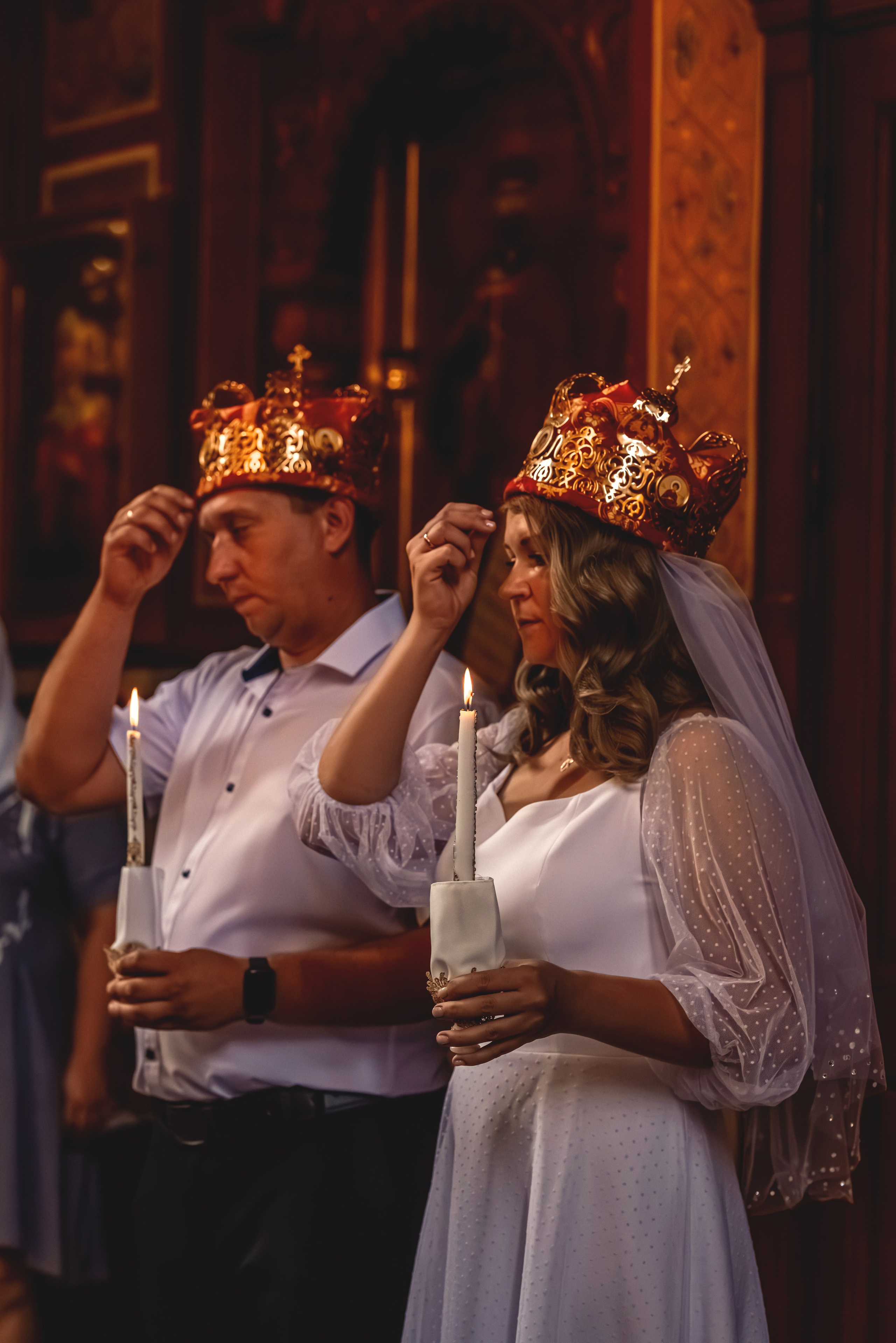 Таинство Венчания Артемия и Екатерины. Фотограф Таинств Крещения и Венчания в г. Курске