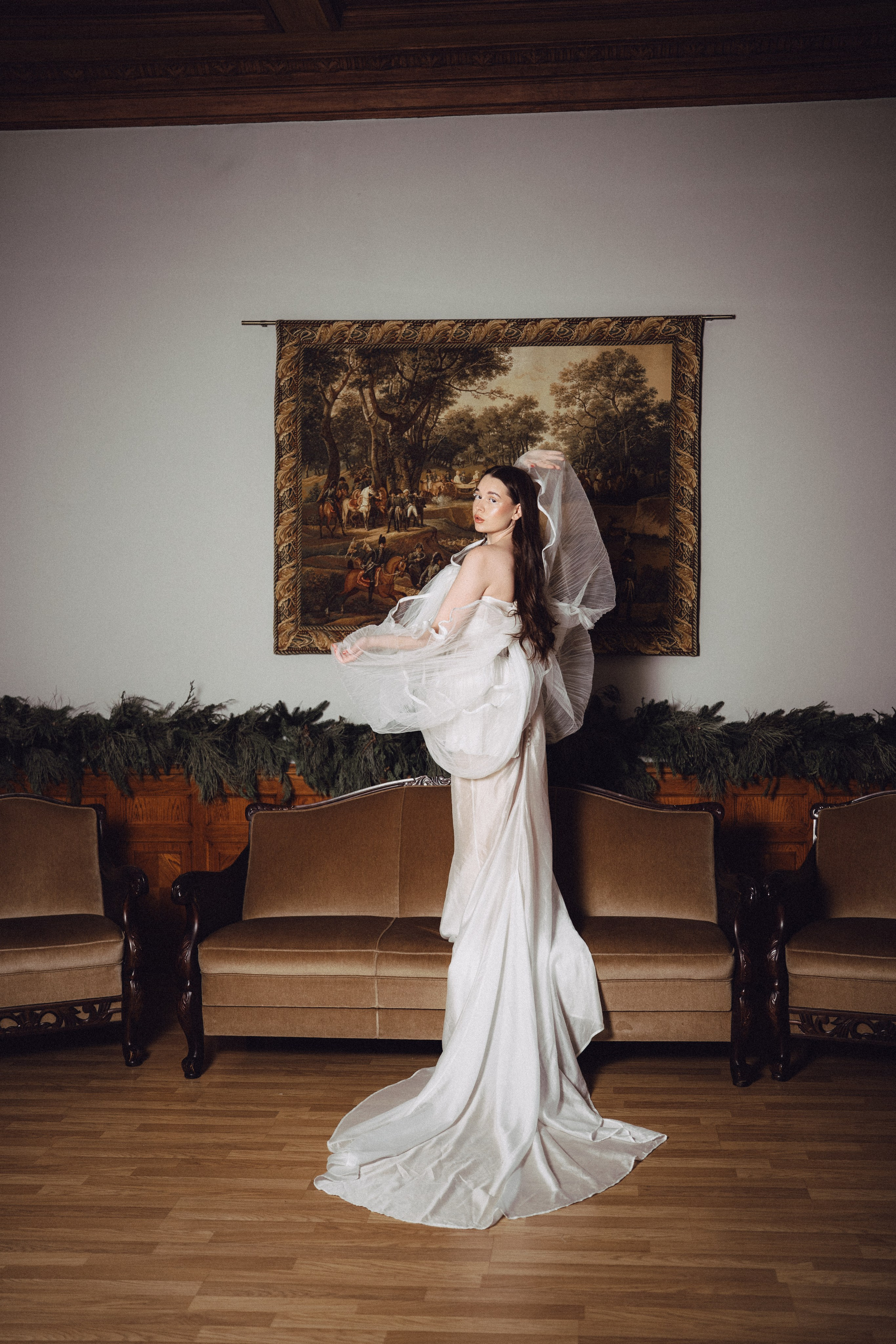 ФОТОСЕССИЯ В ВИНТАЖНОМ СТИЛЕ К НОВОМУ ГОДУ ДЛЯ ДЕВУШКИ. Профессиональный фотограф, Санкт-Петербург — Виктория Богомолова