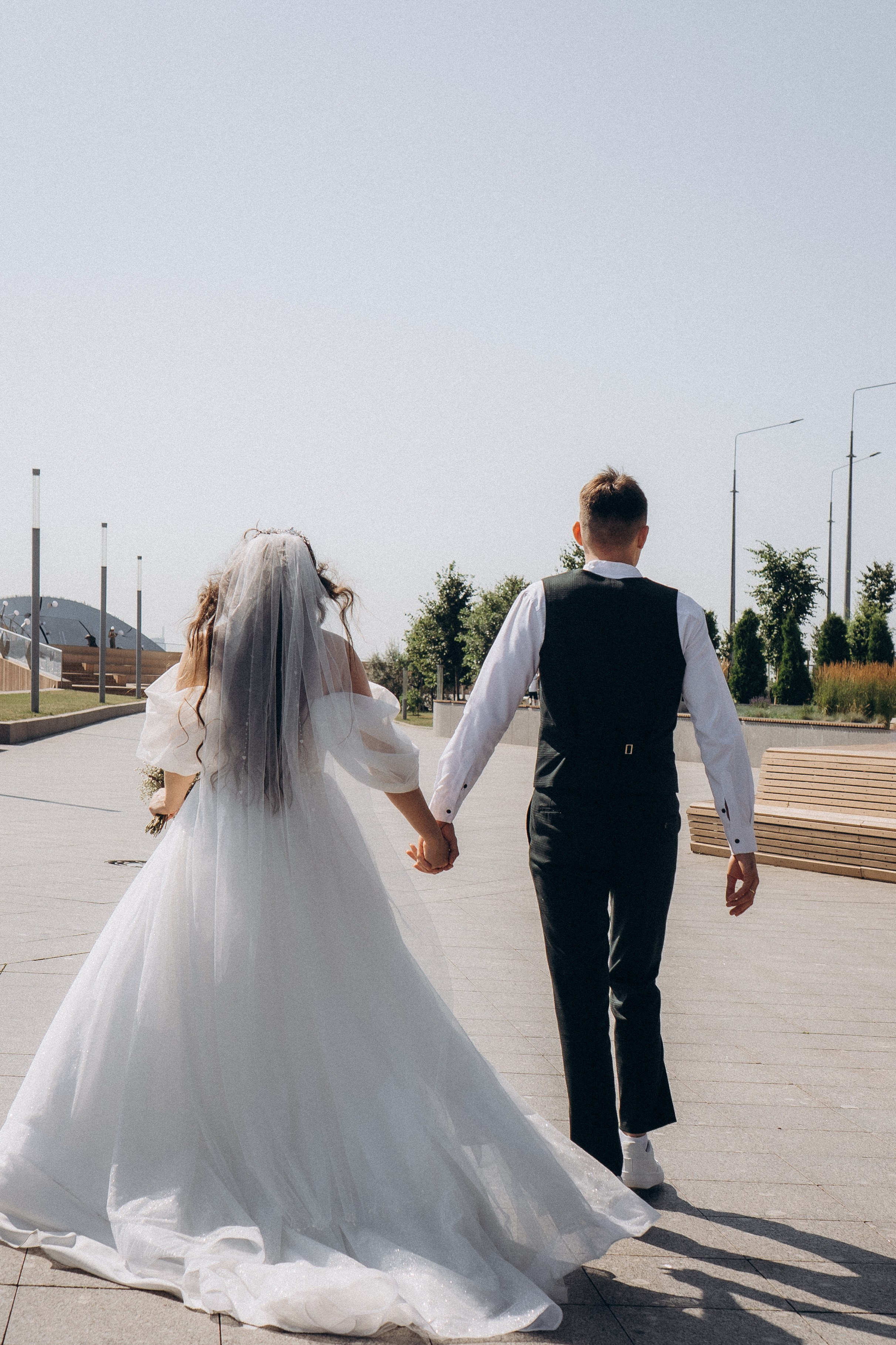 СВАДЕБНАЯ СЬЕМК В ПАРКЕ 300-ЛЕТИЯ. Профессиональный фотограф, Санкт-Петербург — Виктория Богомолова