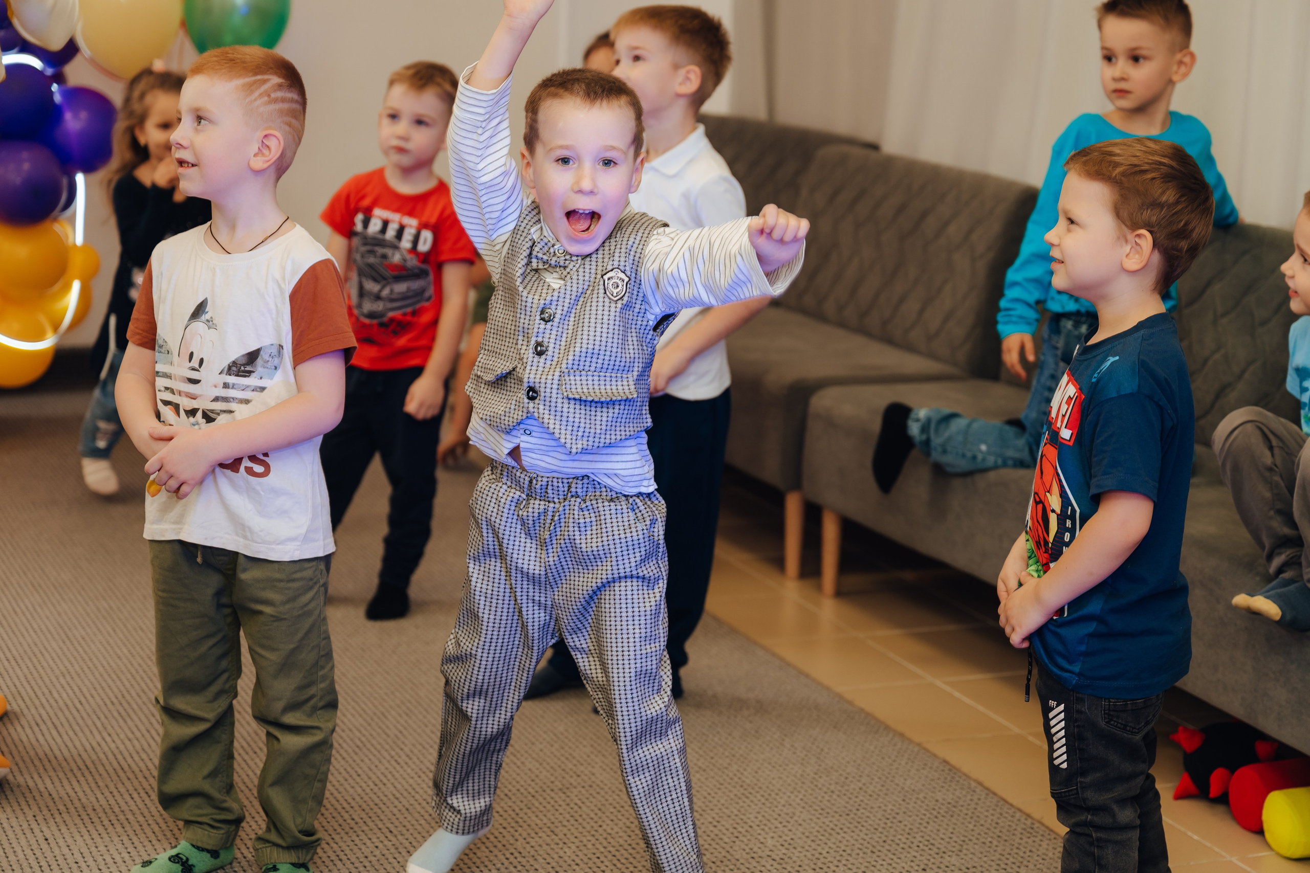 Праздник Матвея Мультифокс. Детский и семейный фотограф Катерина Мишина