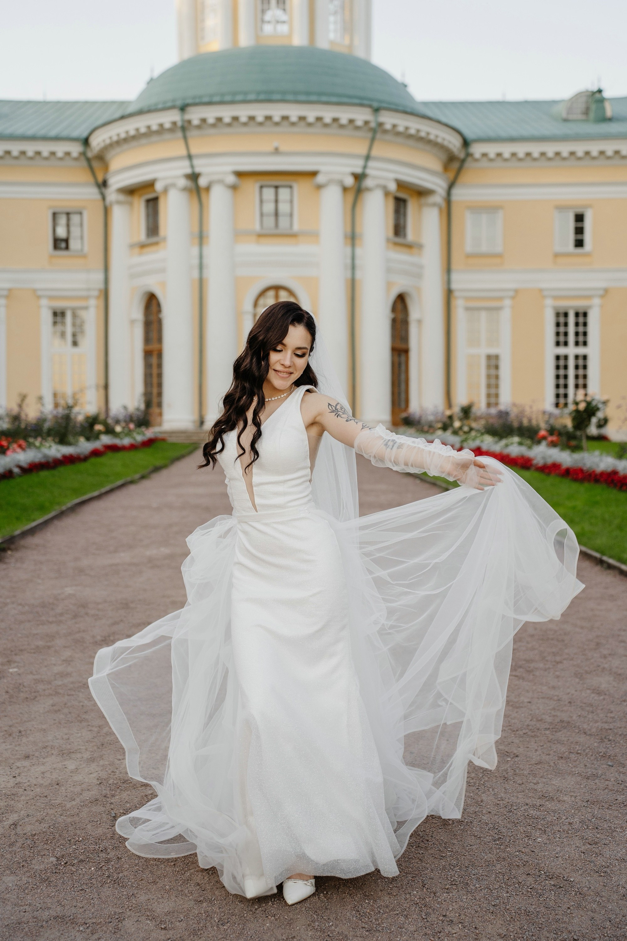 Свадьба в усадьбе Архангельское. Свадебный и семейный фотограф в Москве Светлана Зоткина