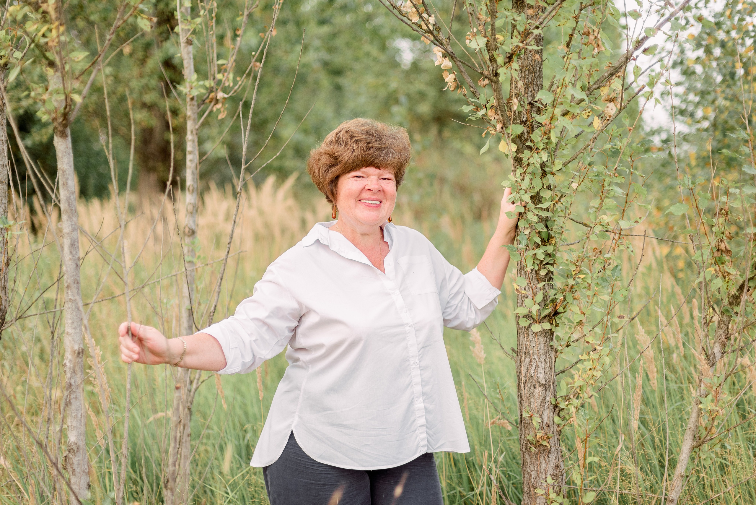 В поле. Фотограф Юлия Попова