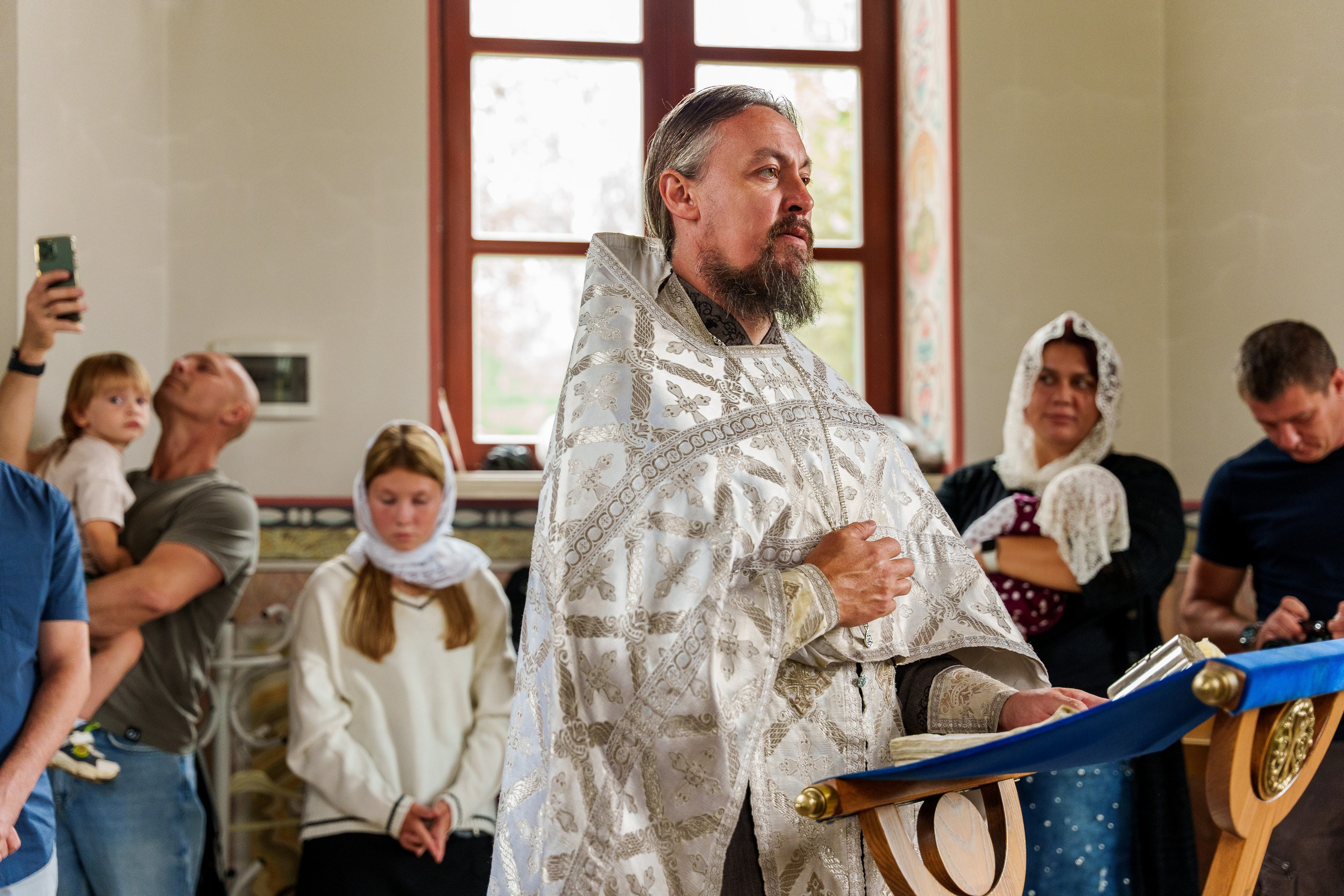 Крещение Софии. Фотограф Юлия Попова