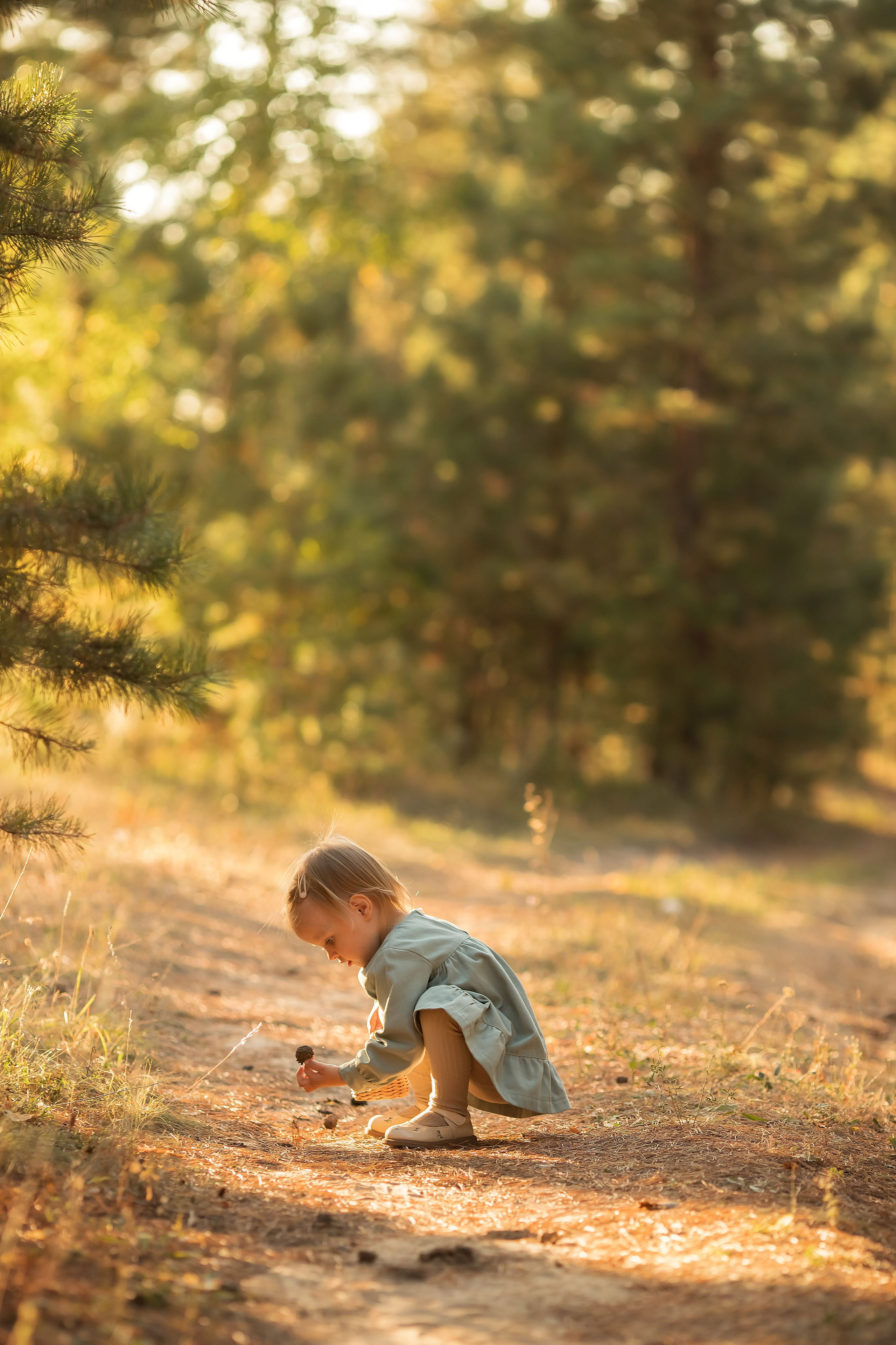 Лесная прогулка. Семейный и детский фотограф в Саратове Полина Коткина