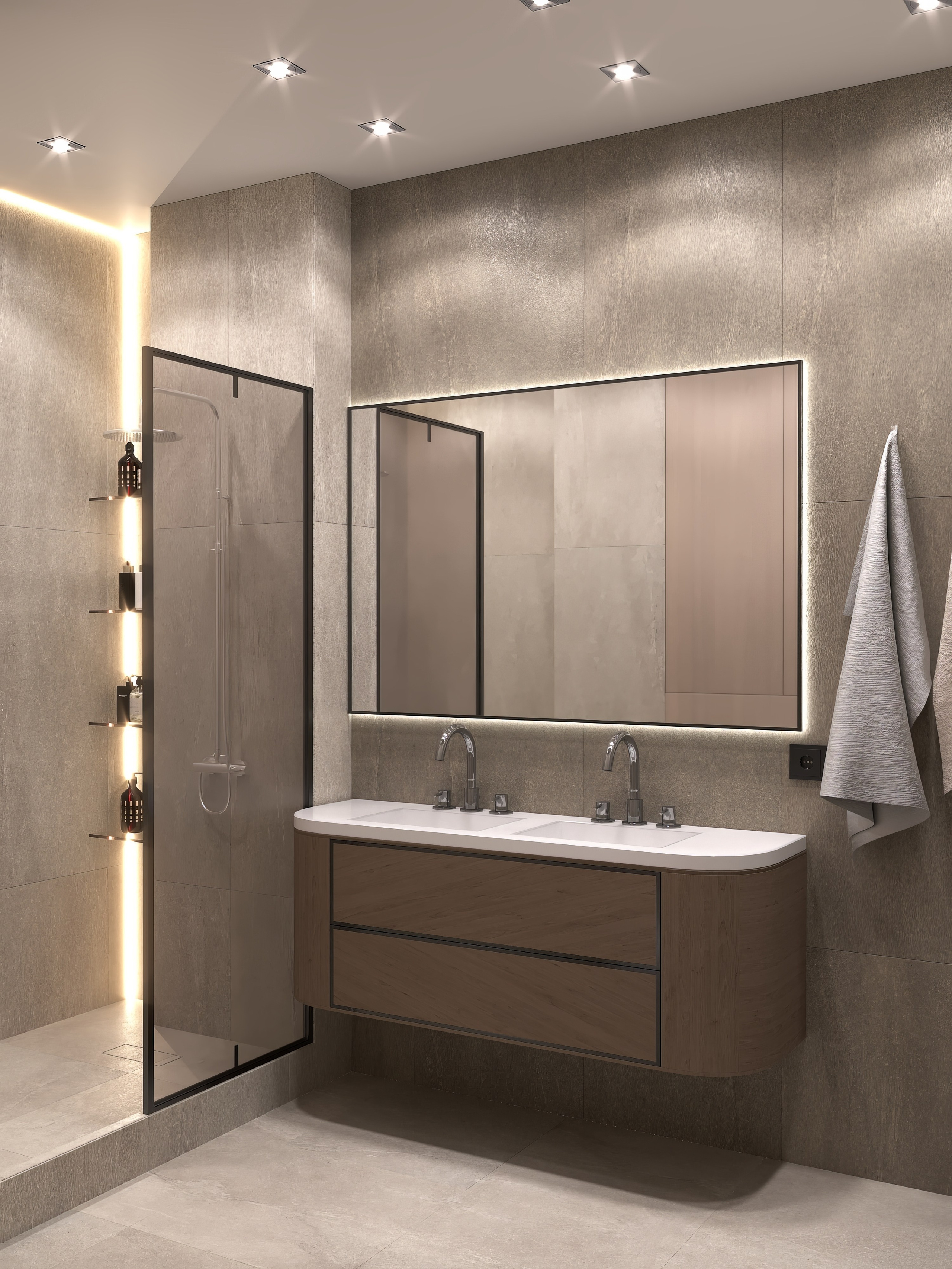 ЖК Ньютон 123 м². БК студия дизайна интерьера