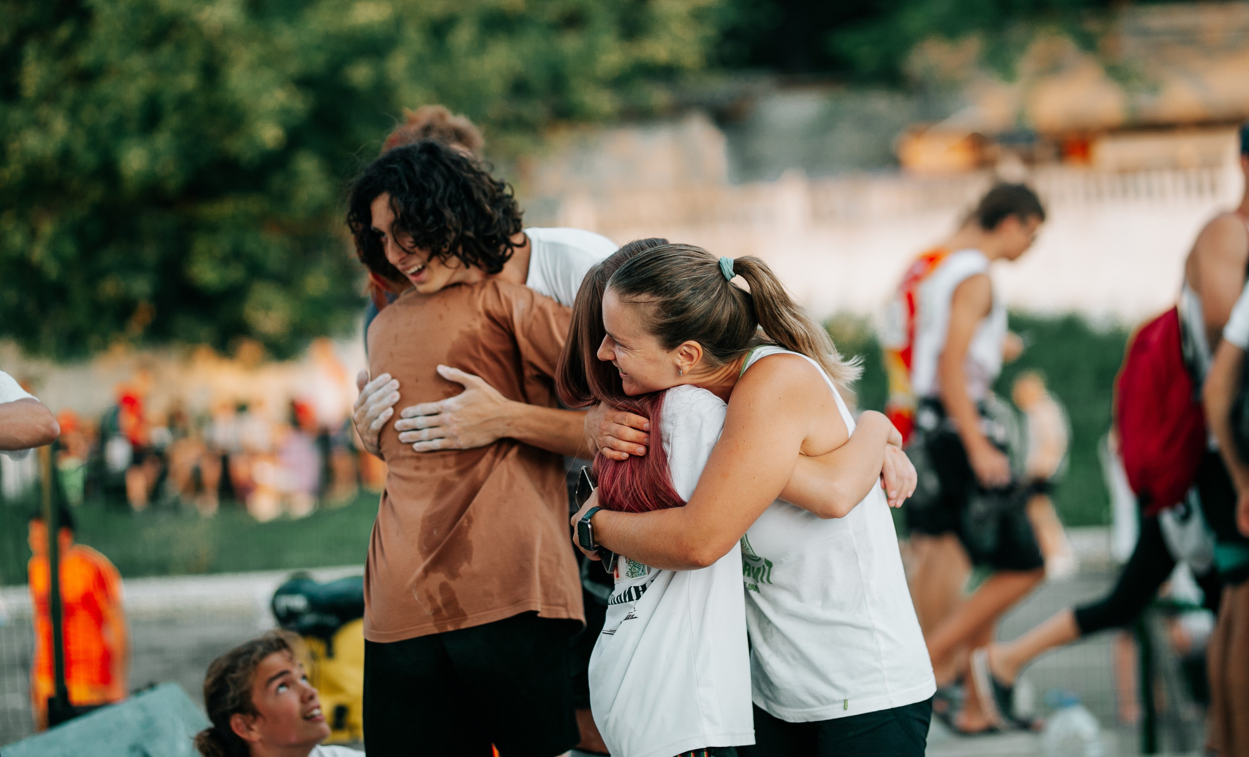 Соревнования по скалолазанию. Фотограф в Крыму