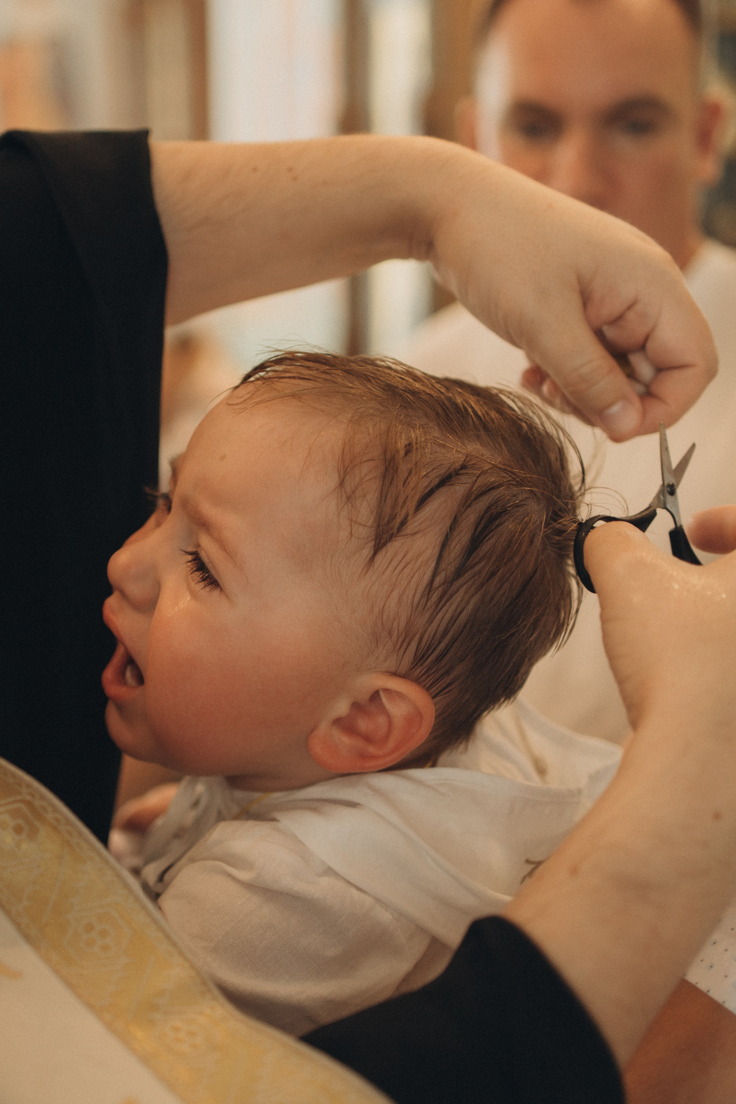 Таинство крещения. Семейный фотограф Москва и МО