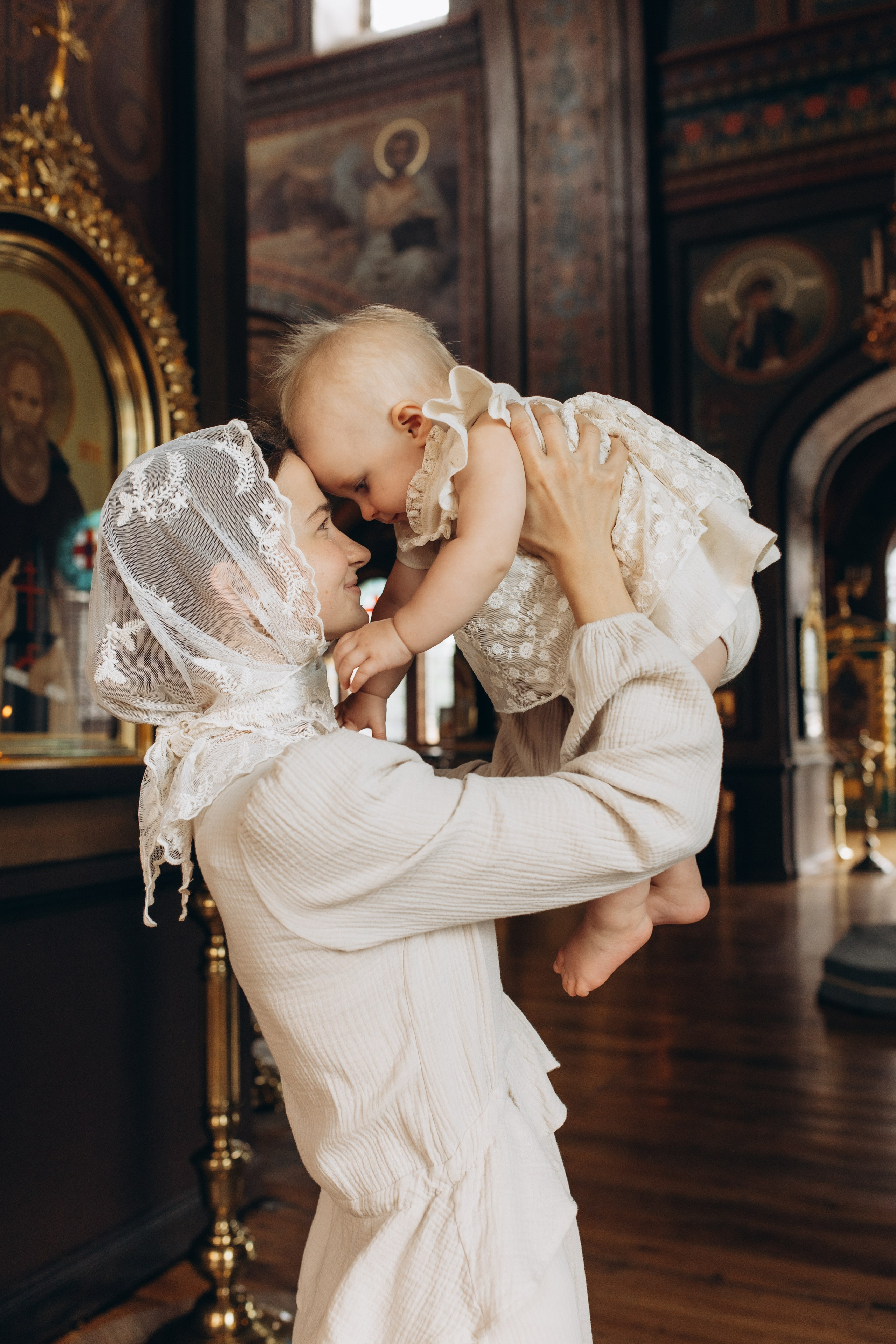 Крещение Марии и Валерии. Семейный фотограф в Краснодаре Виктория Кокоулина