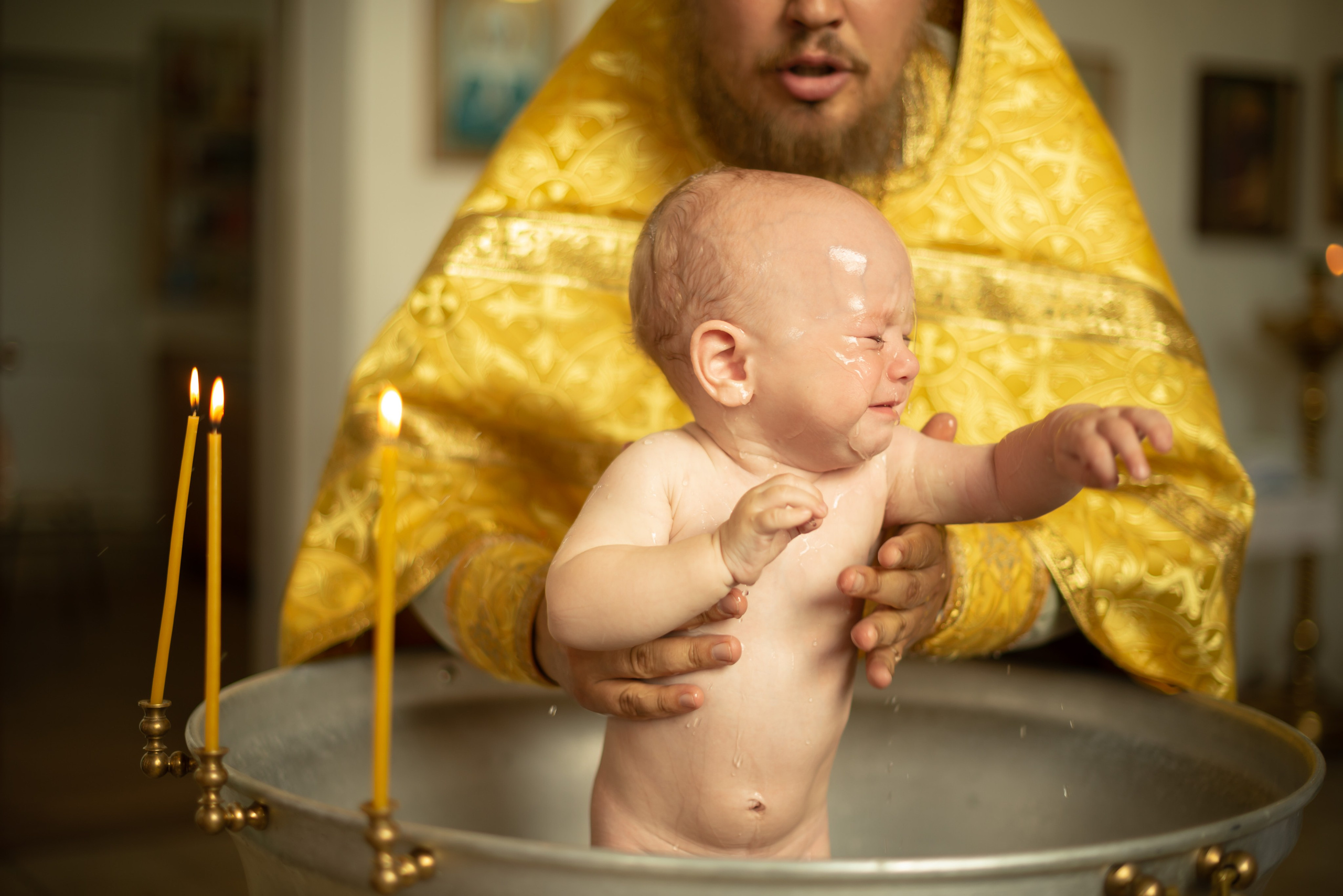Таинство крещения Давида. Свадебный, семейный и портретный фотограф в Суворове Анастасия Седыкин