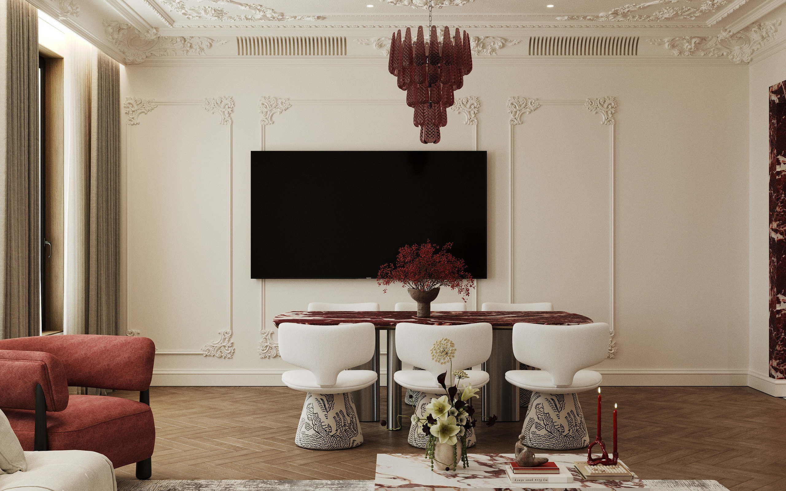 ЖК Легенда Московский/ Санкт-Петербург/ 77кв м. Ксения Барабаш дизайнер интерьера в Санкт-Петербурге