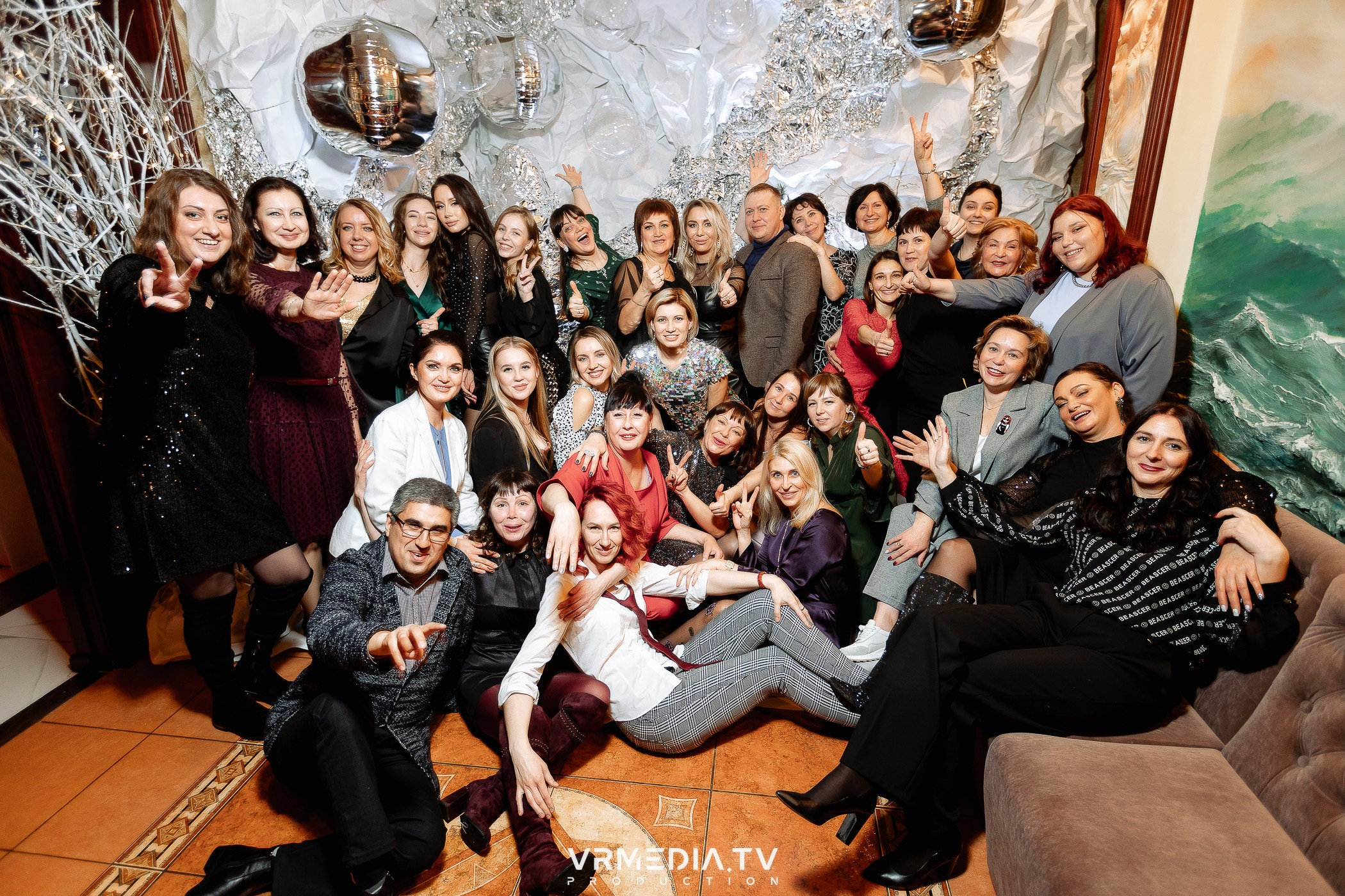 Новогодний вечер в ресторане «Лазурный Берег»