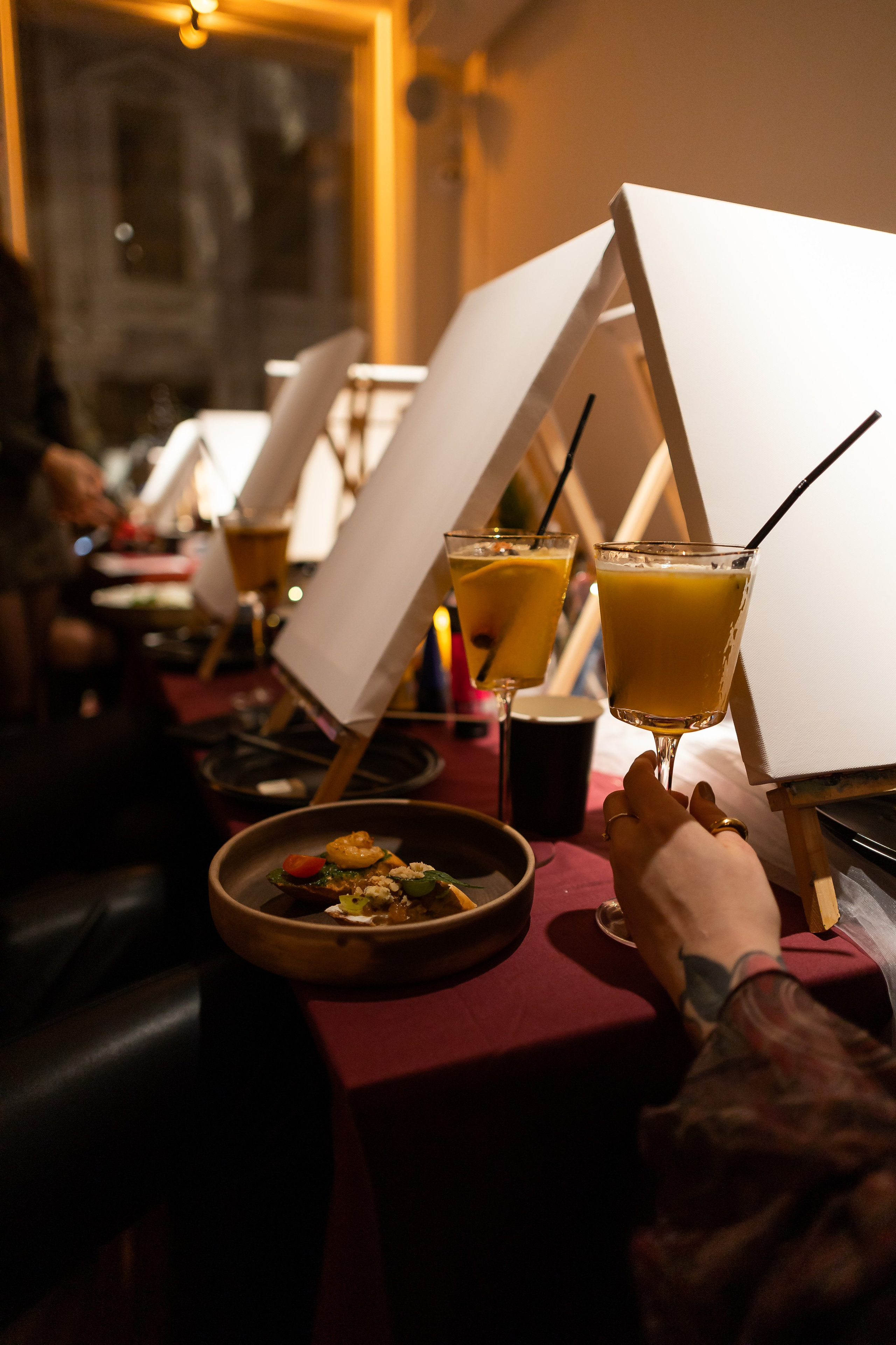 Арт вечер в Коза Тапас. Фотограф в Самаре и Самарской области Констанция