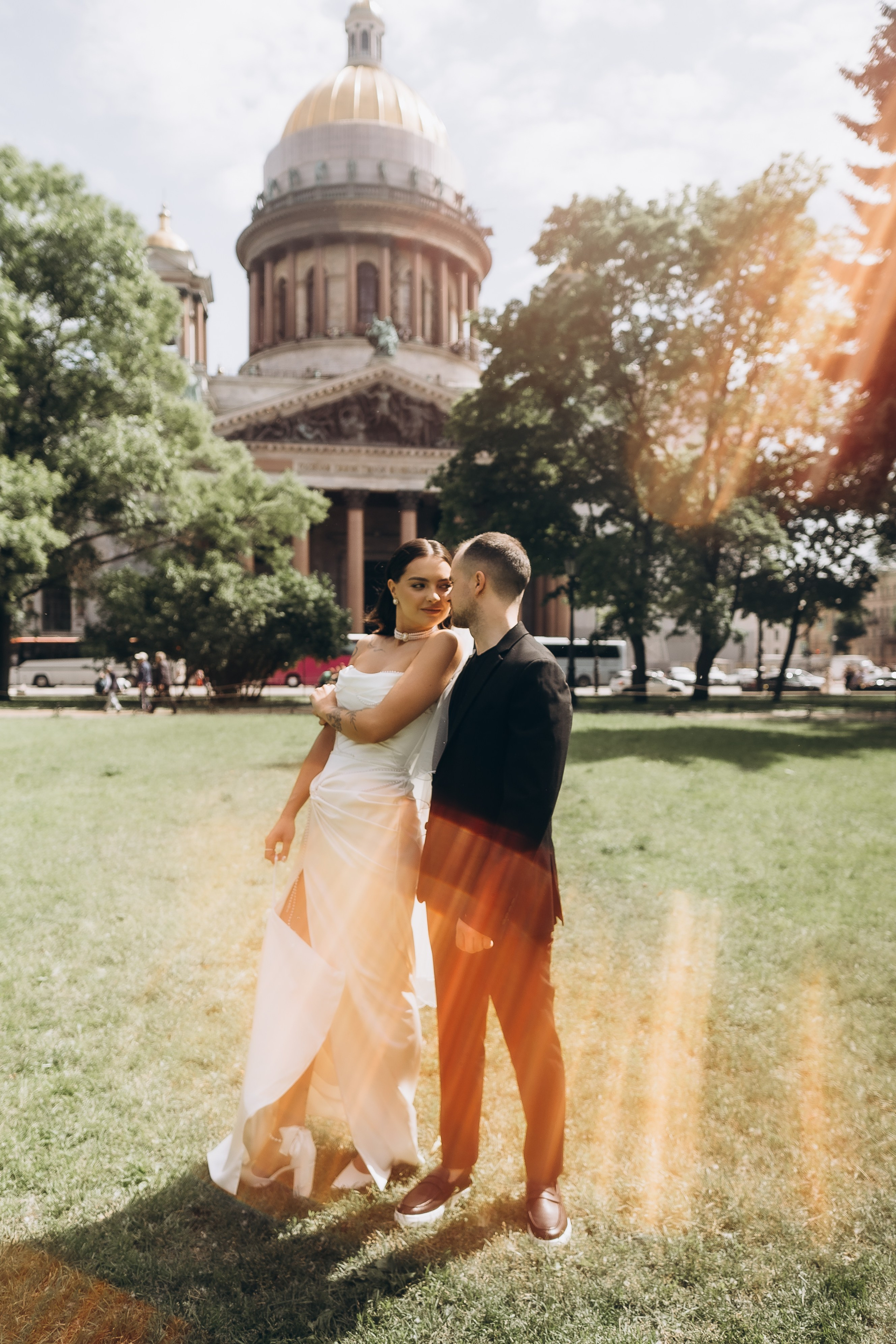 Свадебная Фотопрогулка Исаакиевский. Фотограф ПИТЕР СПБ Надежда Баранова