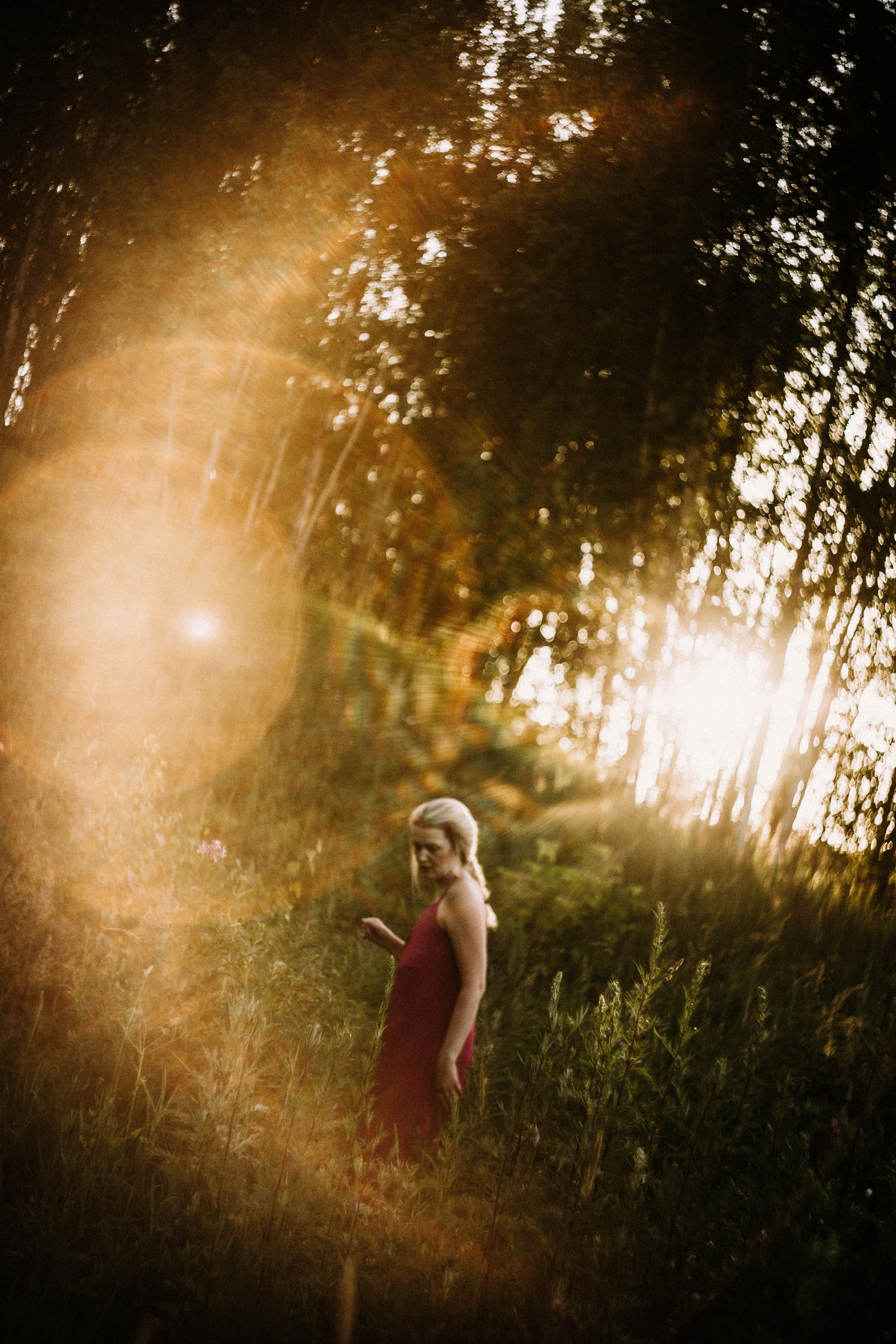 Ирина. Закат. Поле. Фотограф в Нижнем Новгороде