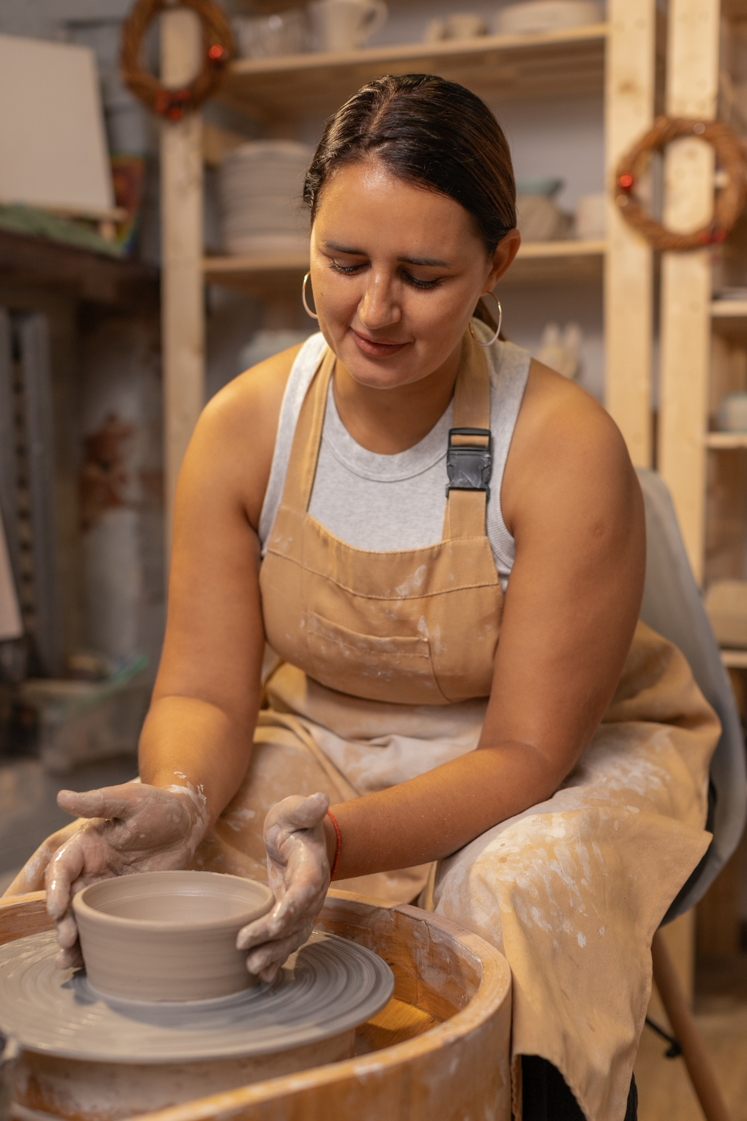 Гончарный МК Ирина и Юлия. Семейный и детский newborn фотограф в Ростове-на-Дону Наталья Лебедева
