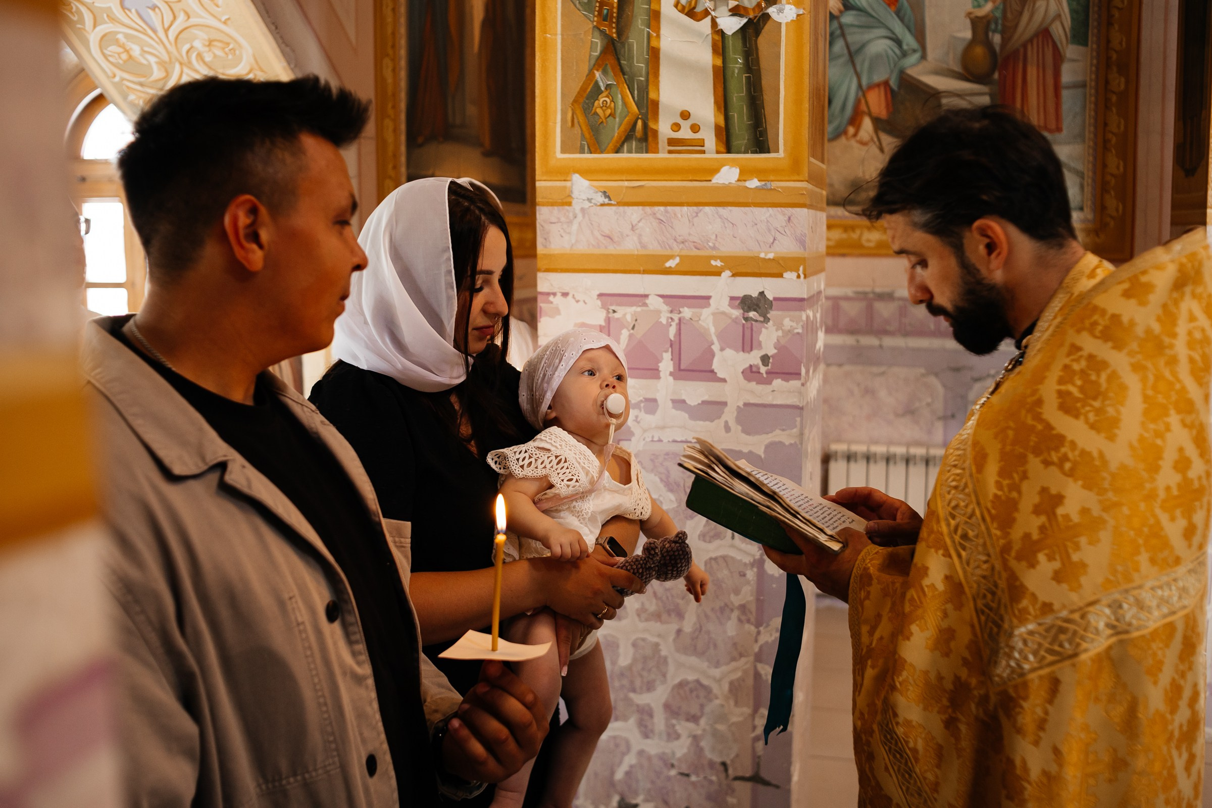 Крещение Алисы. Семейный фотограф в Волгодонске Краченцева Анна