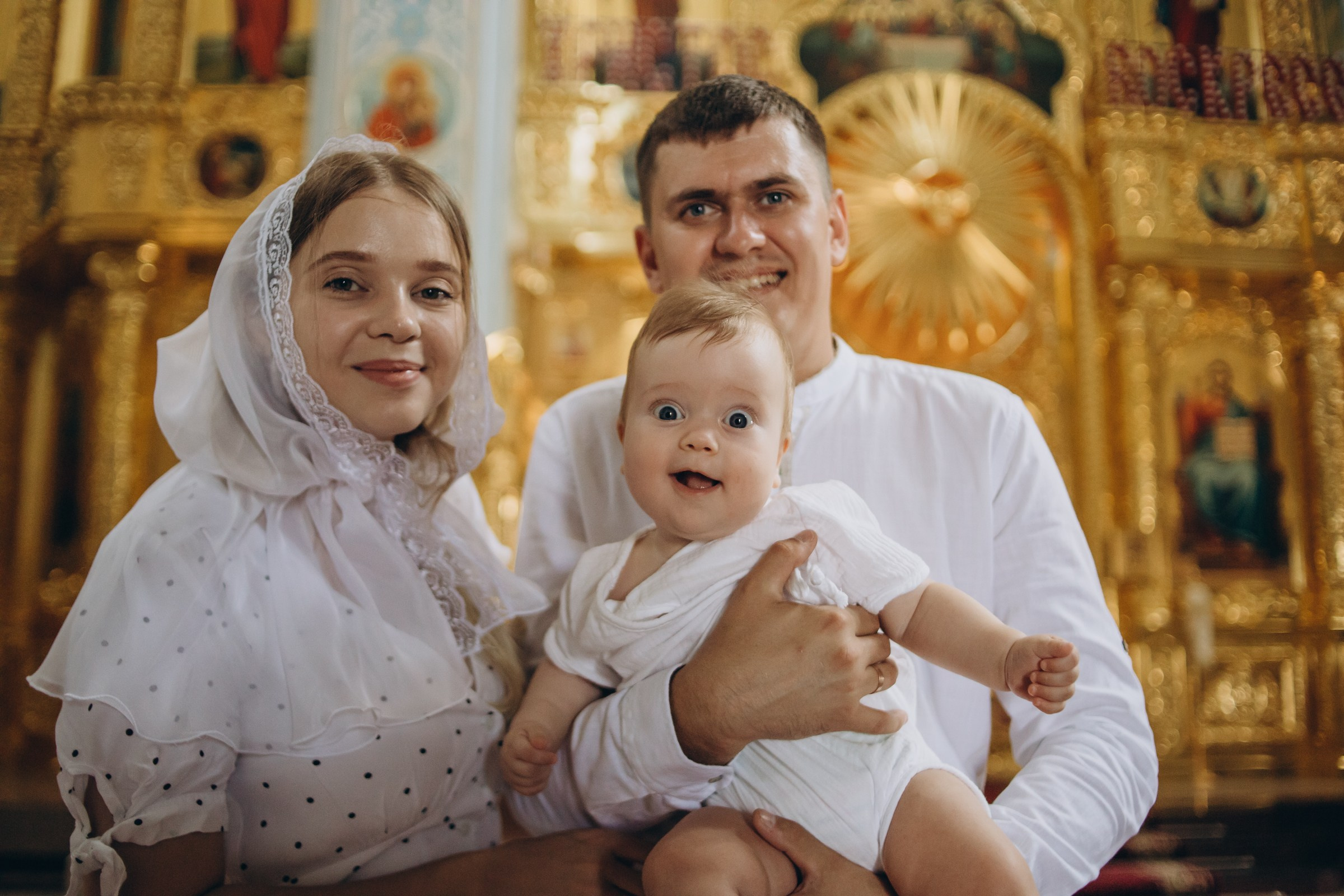 Крещение Ивана. Семейный фотограф в Волгодонске Краченцева Анна