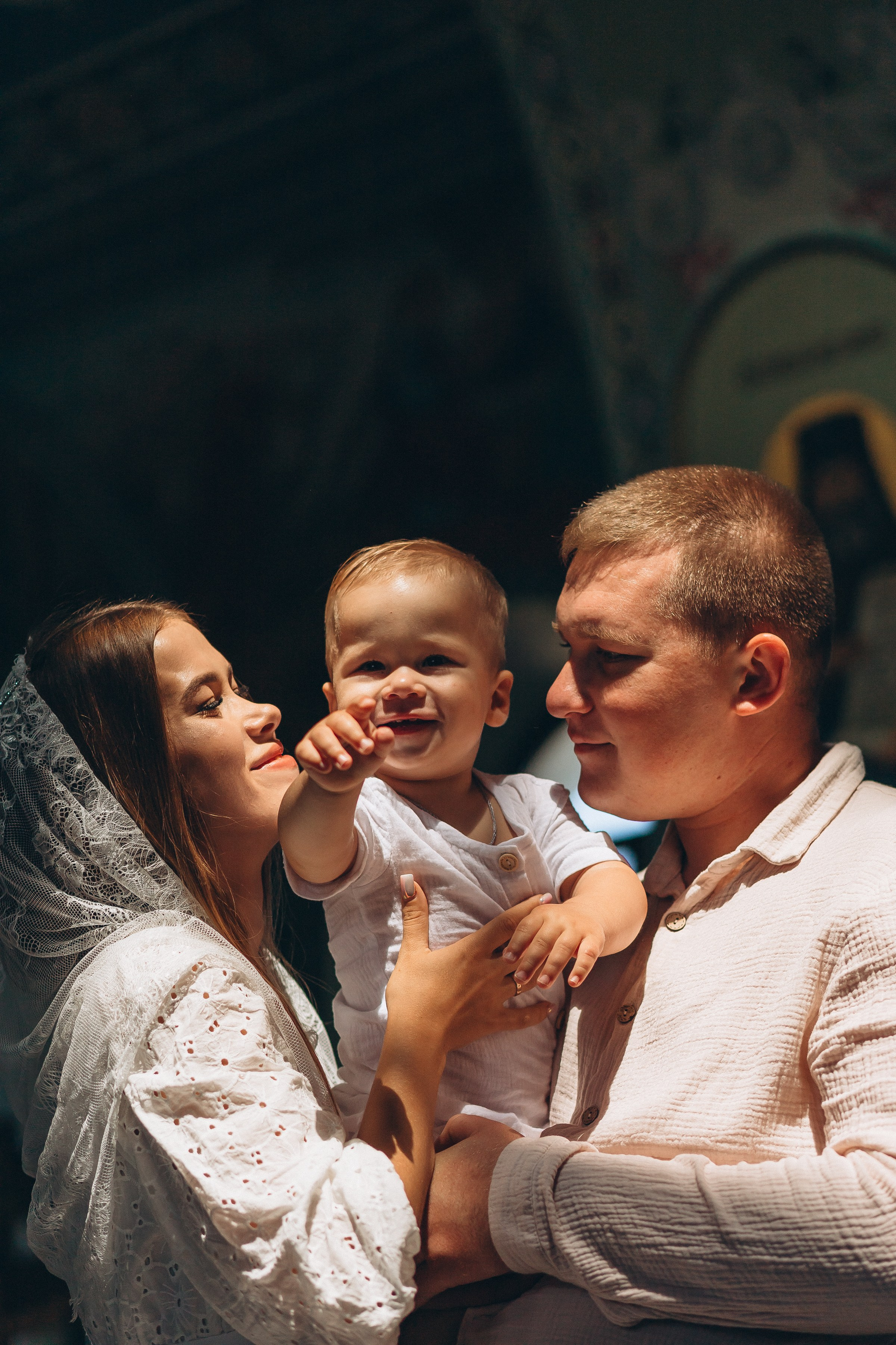 Крещение Максима. Семейный фотограф в Волгодонске Краченцева Анна