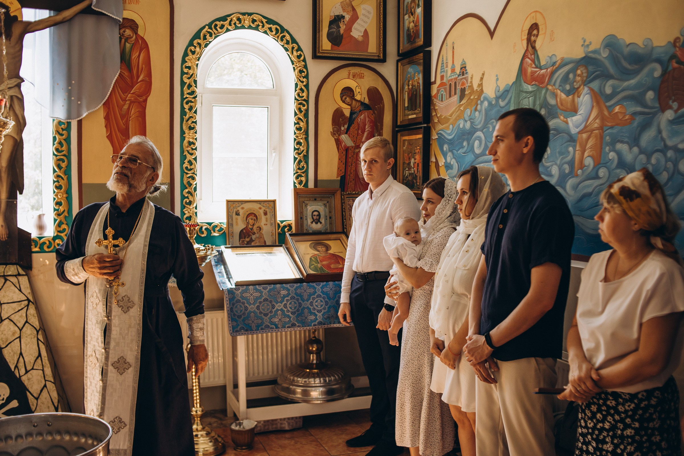 Крещение Дмитрия. Семейный фотограф в Волгодонске Краченцева Анна
